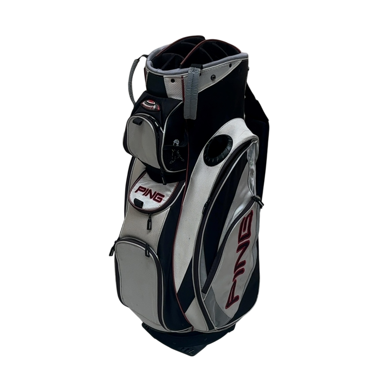 PING Pioneer LC Golf Bag / 14-Rum / Hvid