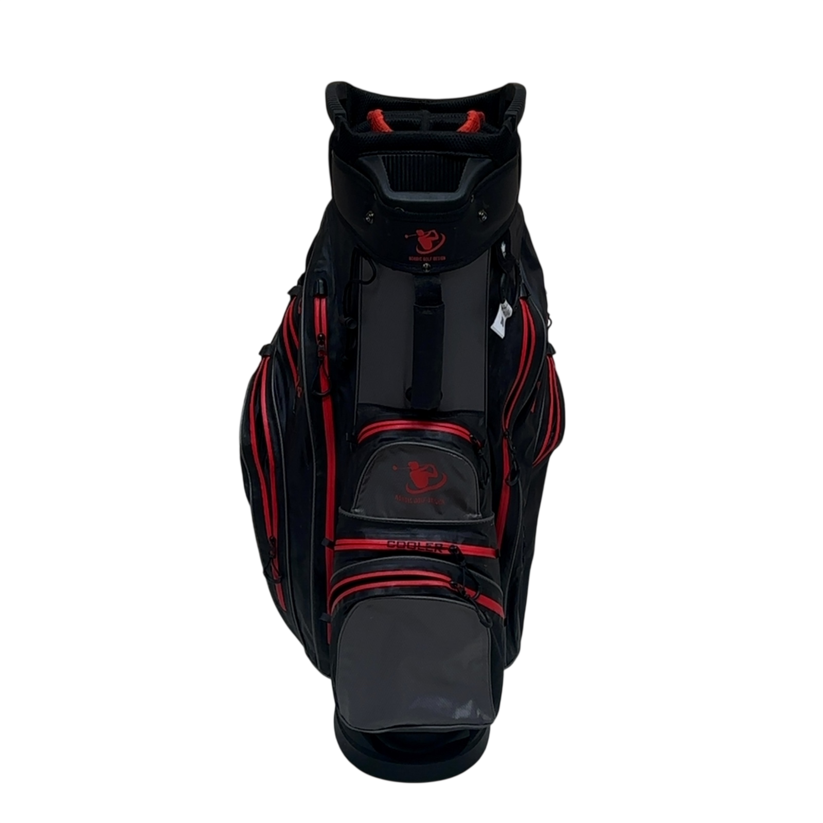 Nordic Golf Design Aqua Dry 14 Golf Bag / 14-Rum / Sort
