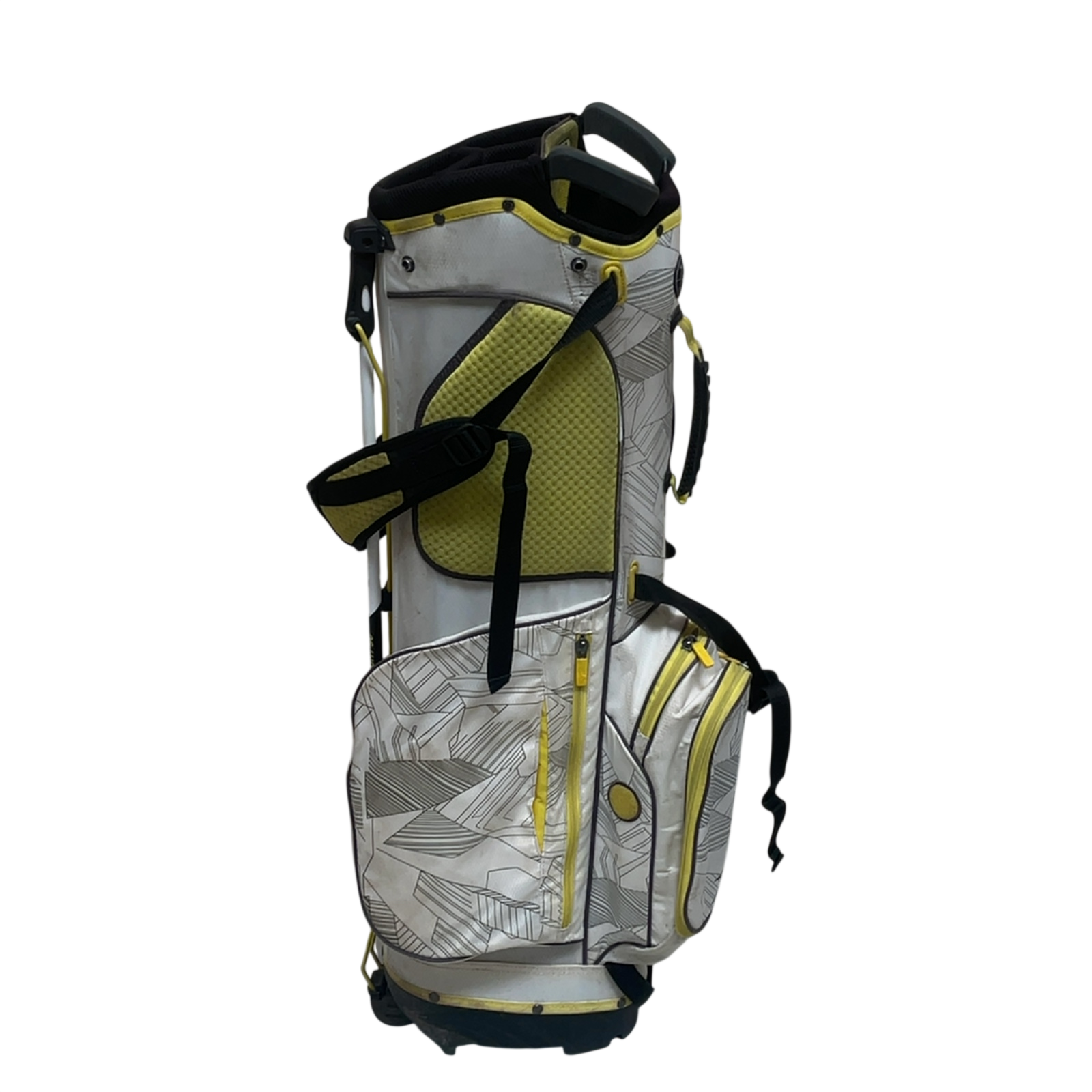 Mizuno Aerolite Golf Bag / 4-Rum / Gul