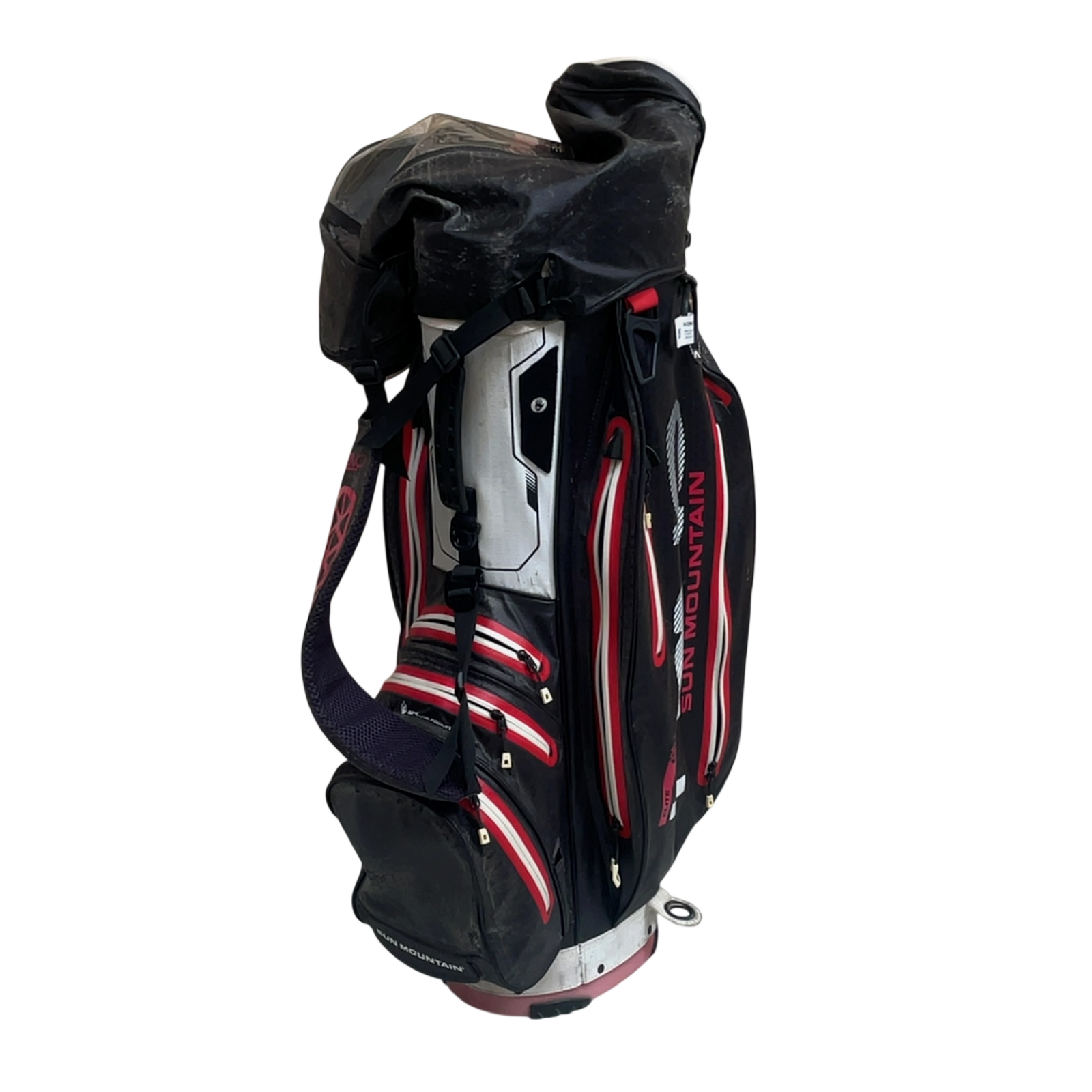 Sun Mountain H2NO Golf Bag / 14-Rum / Sort