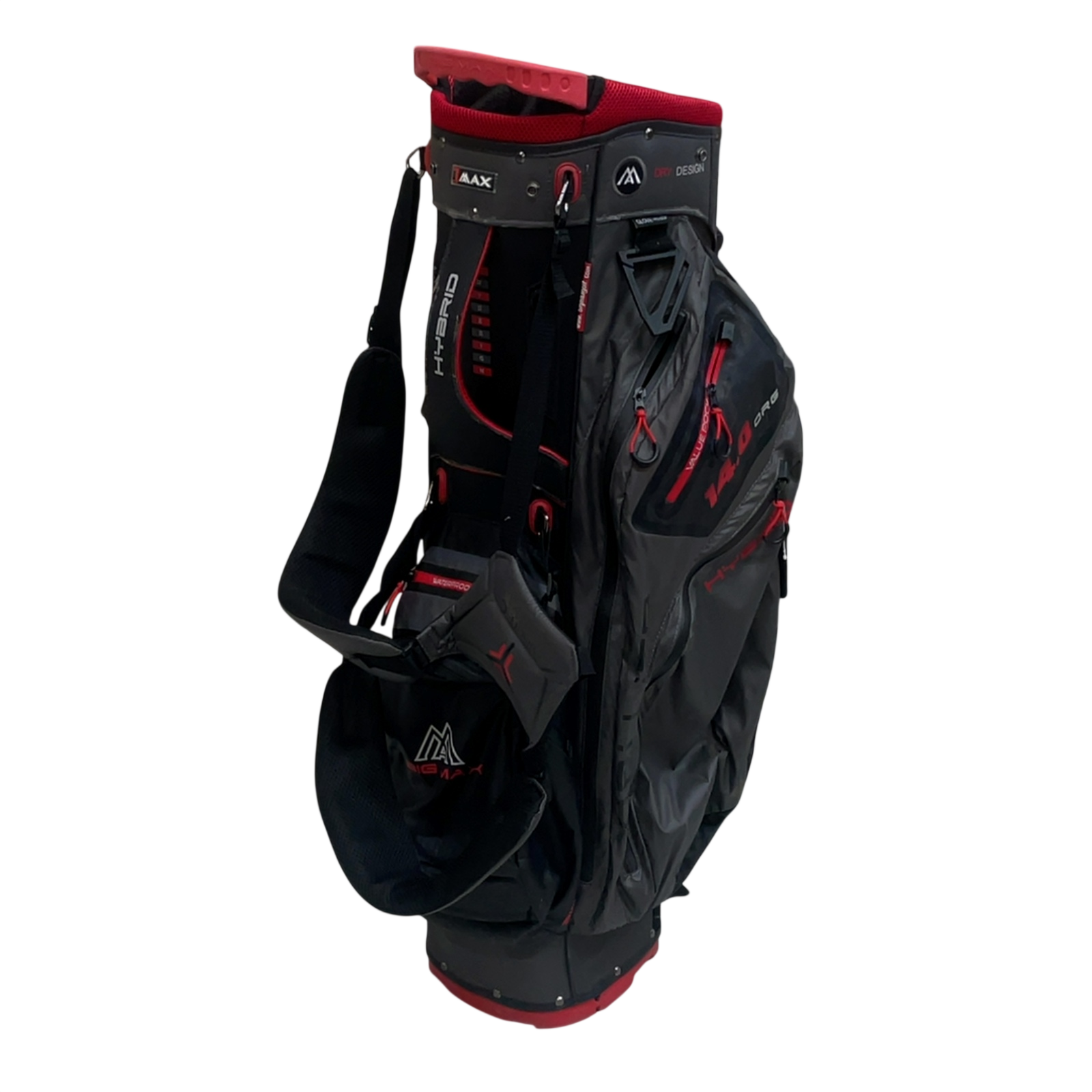 Big Max Dry Lite Hybrid  Golf Bag / 14-Rum / Sort