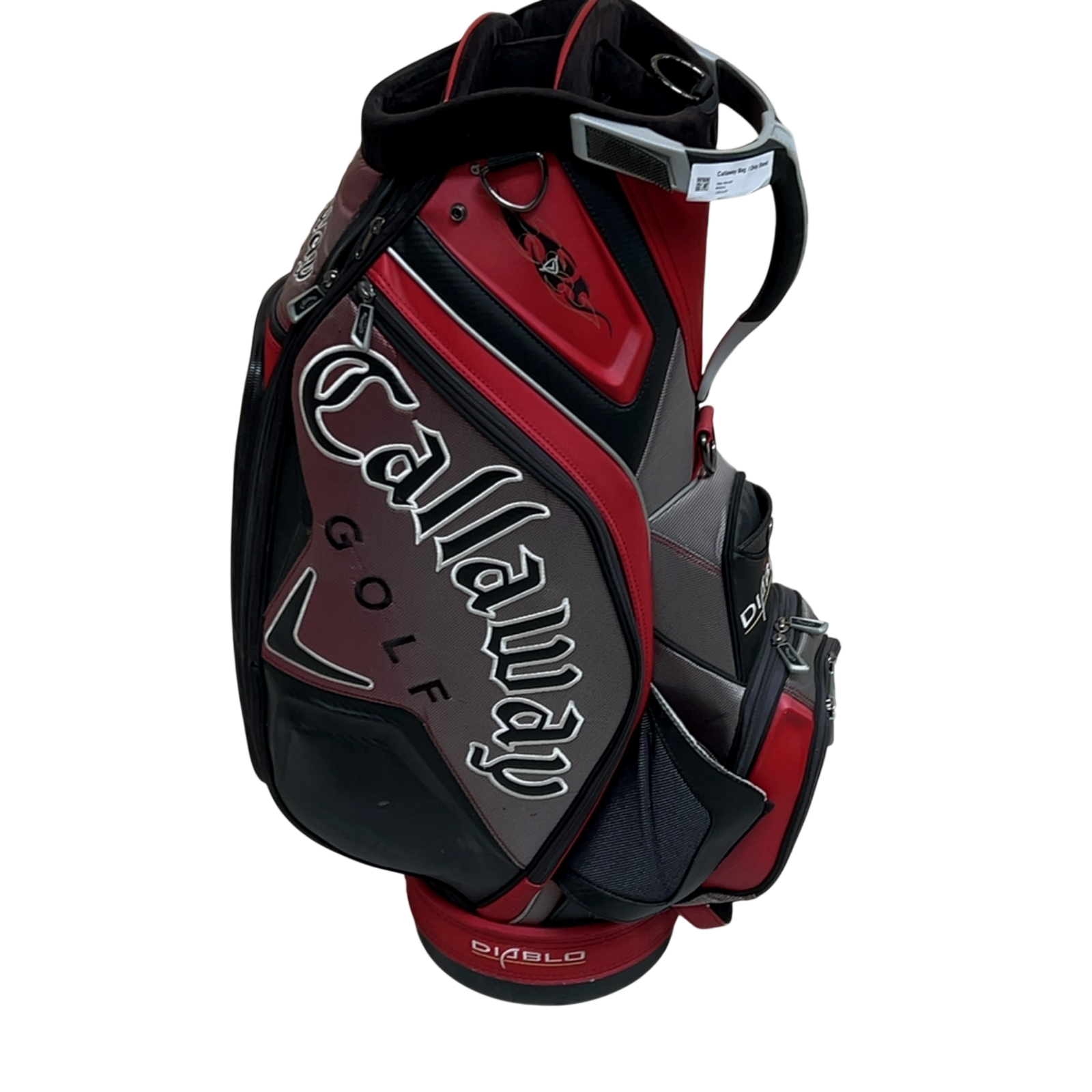 Callaway Diablo Golf Bag / 6-Way / Röd