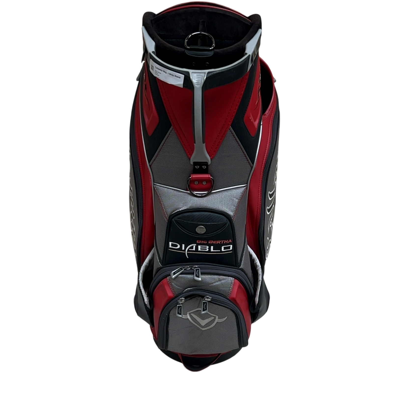 Callaway Diablo Golf Bag / 6-Way / Röd