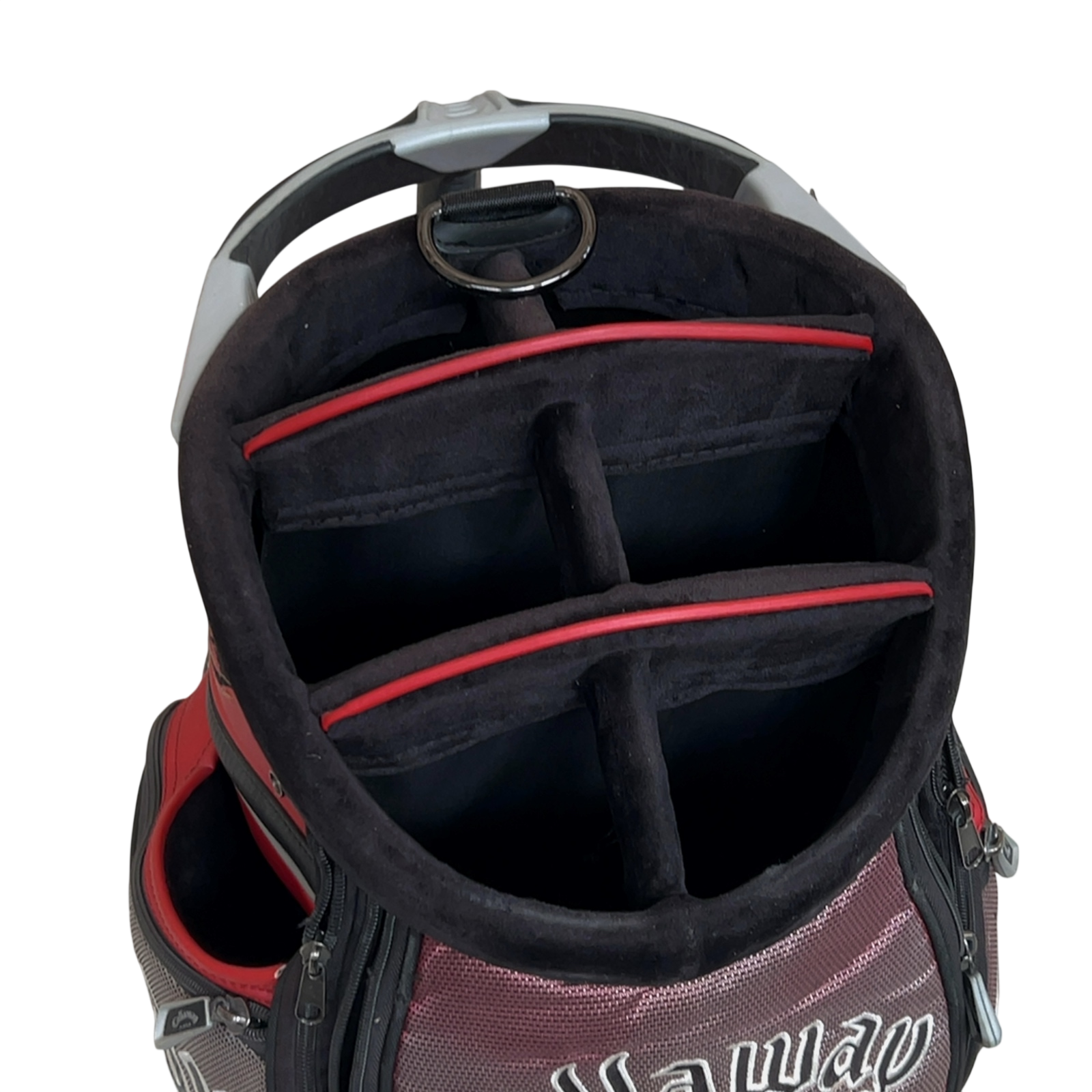 Callaway Diablo Golf Bag / 6-Way / Röd