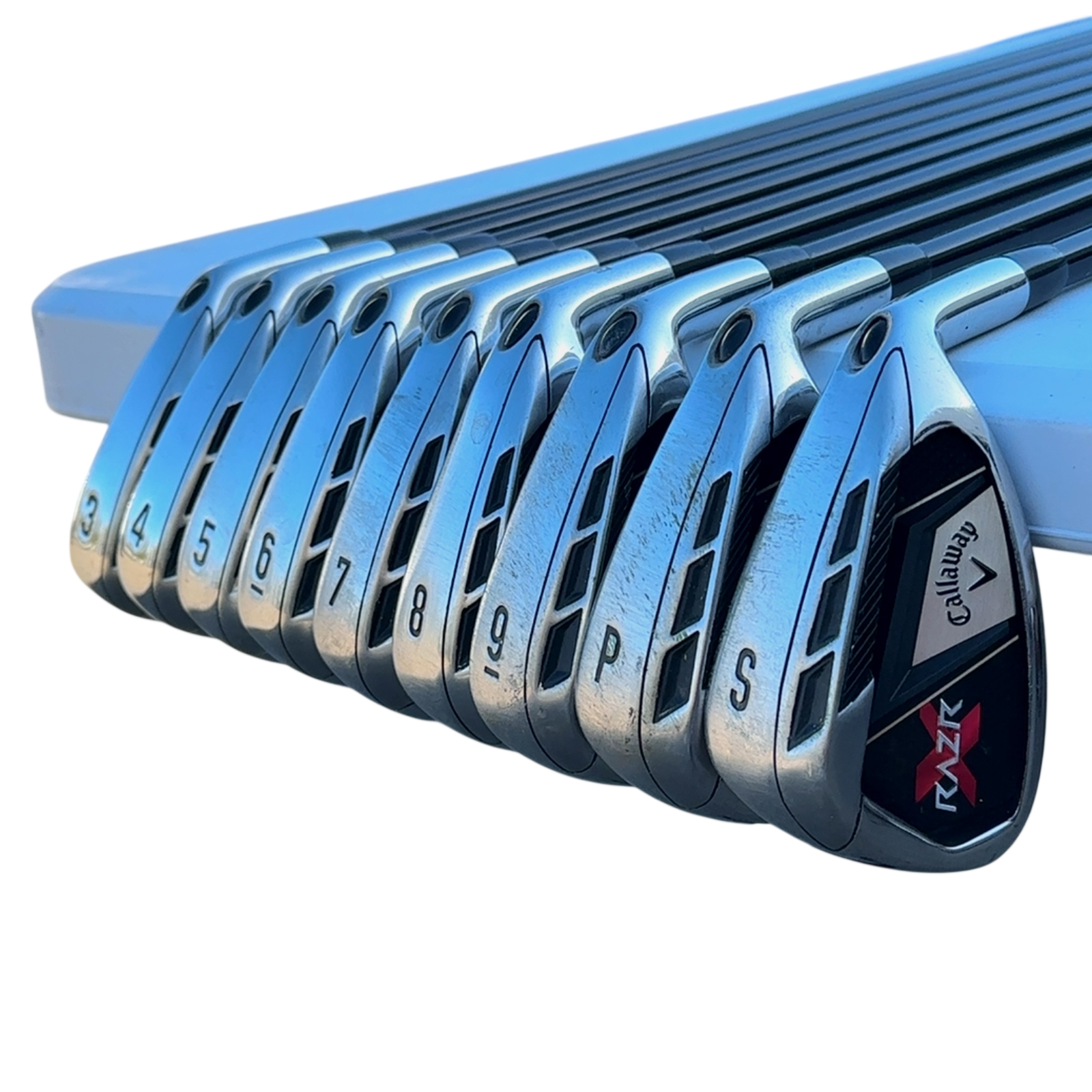 Callaway Razr X Jernsæt / 3-PW+SW / Flex Regular / Grafit