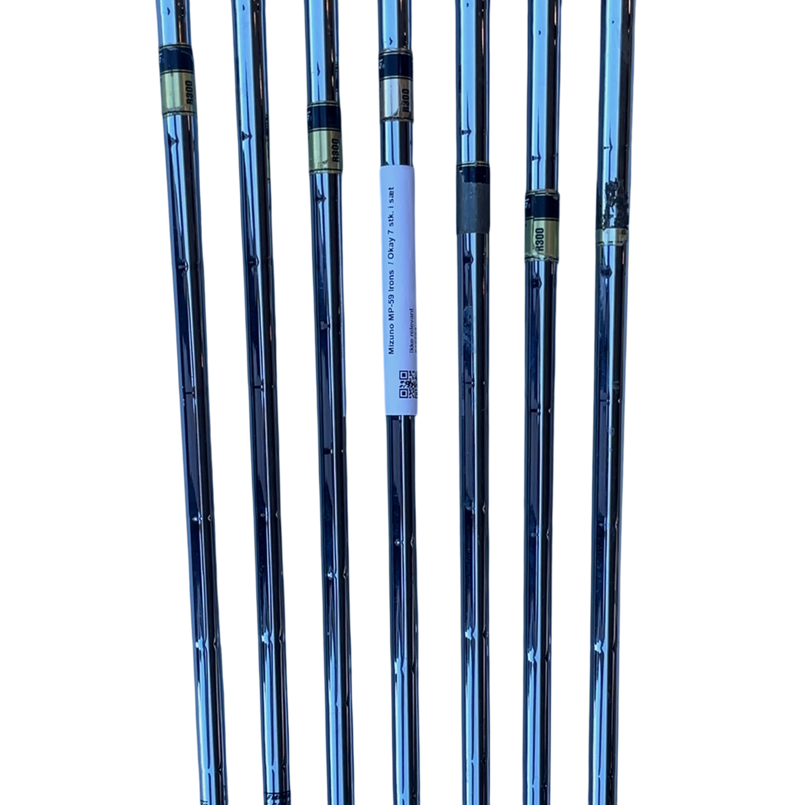 Mizuno MP-59 Jernsæt / 4-PW / Flex Regular / Stål