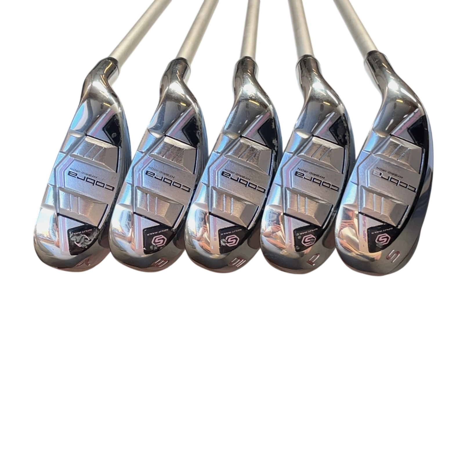 Cobra T-rail Jernsæt / 7-PW+SW / Flex Ladies / Grafit