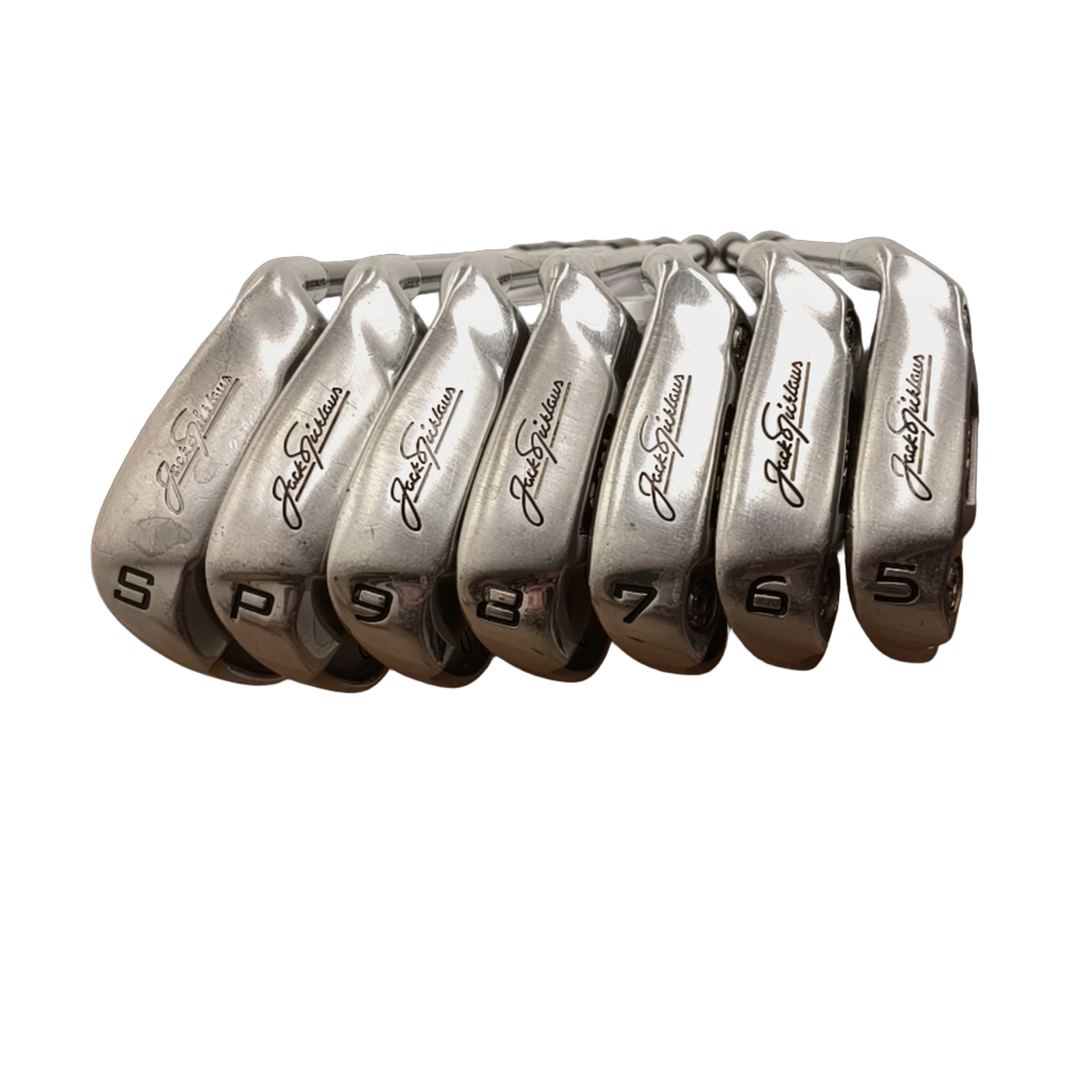 Jack Nicklaus CD 2 Jernsæt / 5-PW+SW / Flex Uniflex / Grafit [model:birefnet-general] [bg:handrolled]