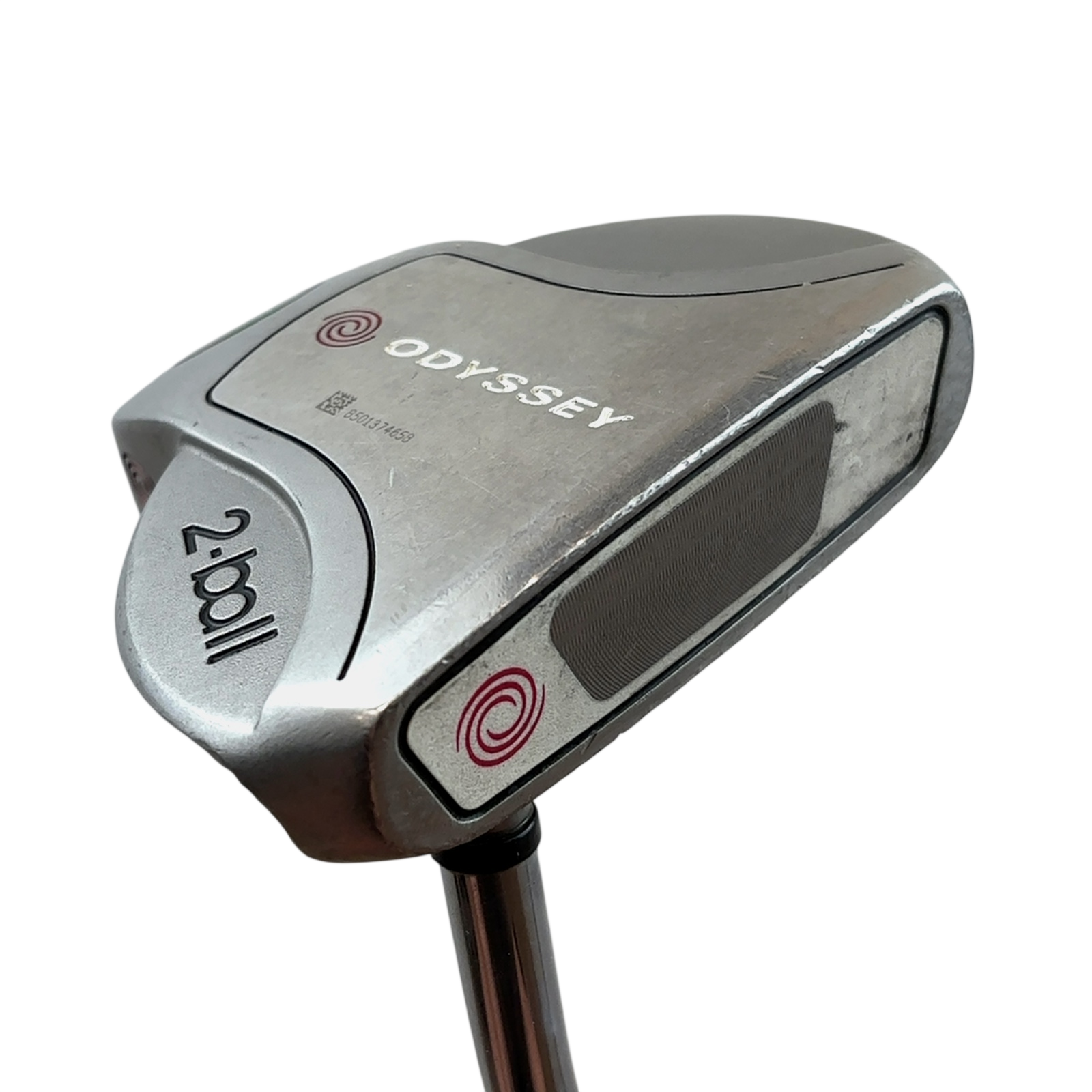 Odyssey 2-ball White Steel Putter / 35"