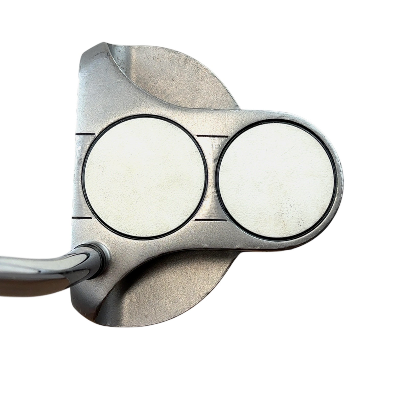 Odyssey 2-ball White Steel Putter / 35"