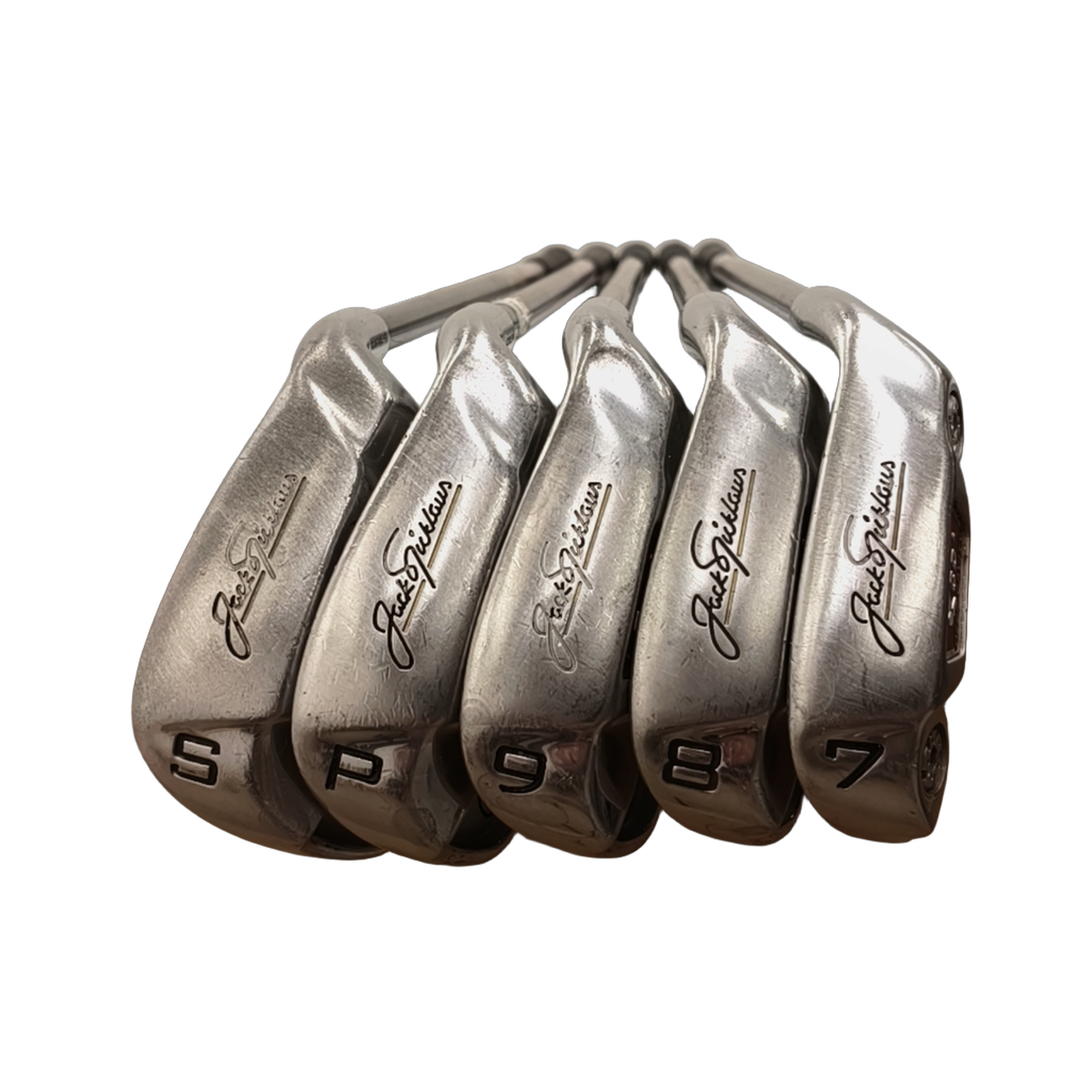 Jack Nicklaus Deep Cavity Jernsæt / 7-PW+SW / Flex A-flex / Grafit [model:birefnet-general] [bg:handrolled]