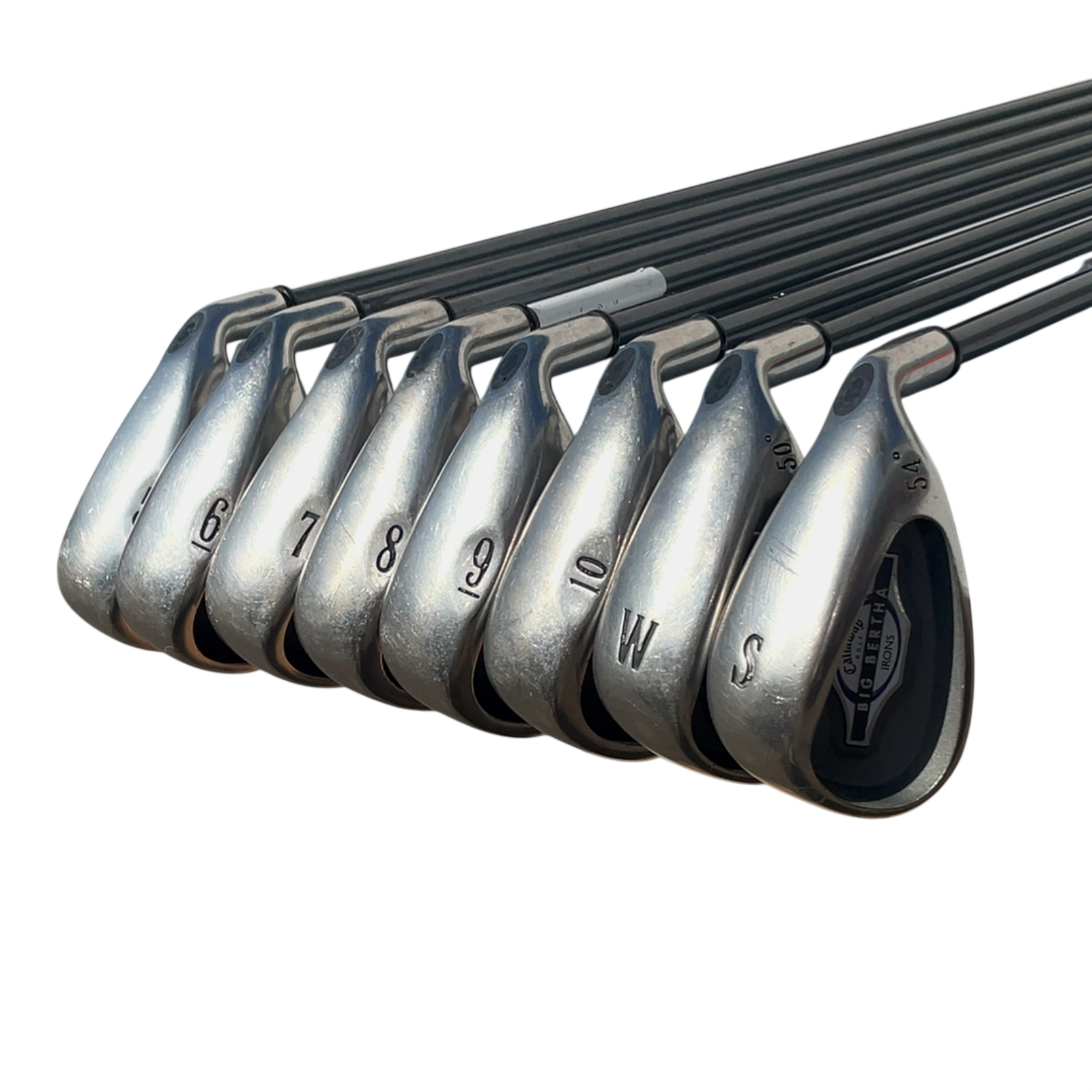 Callaway Big Bertha Jernsæt / 5-PW+AW+SW / Flex Ladies / Grafit