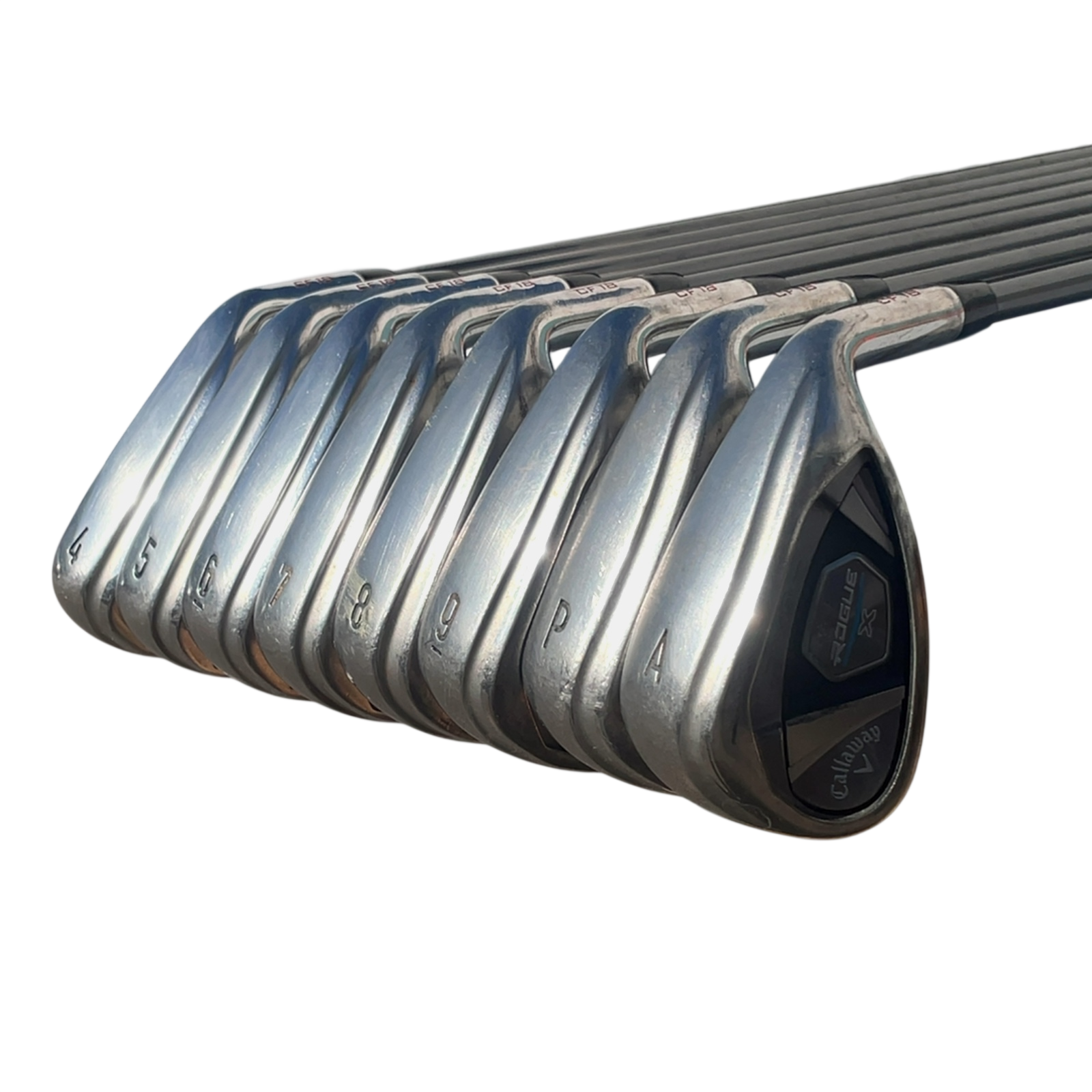 Callaway Rogue x Jernsæt / 4-PW+AW  / Flex Regular / Grafit