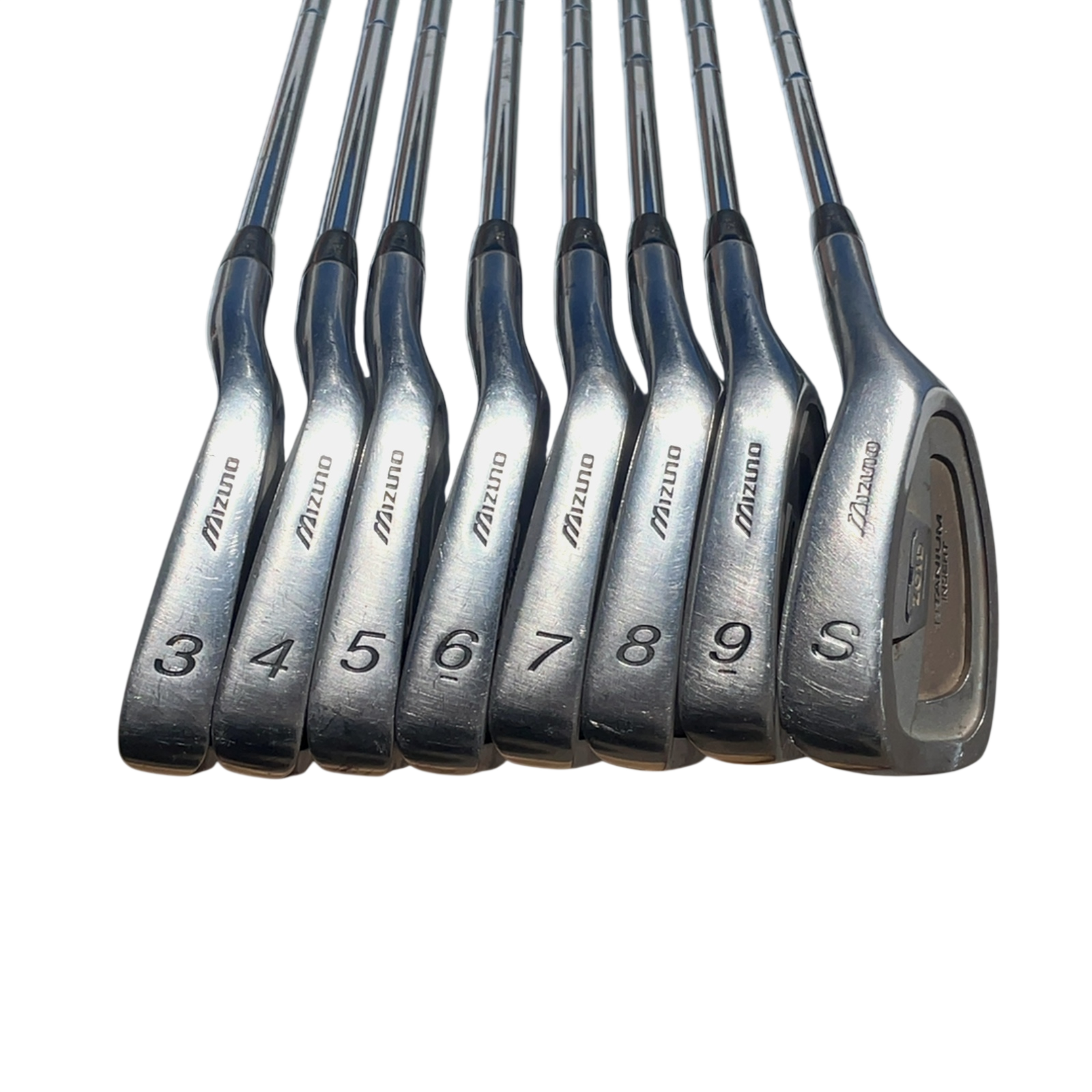 Mizuno T-Zoid Jernsæt / 3-9i+SW / Flex Regular / Stål