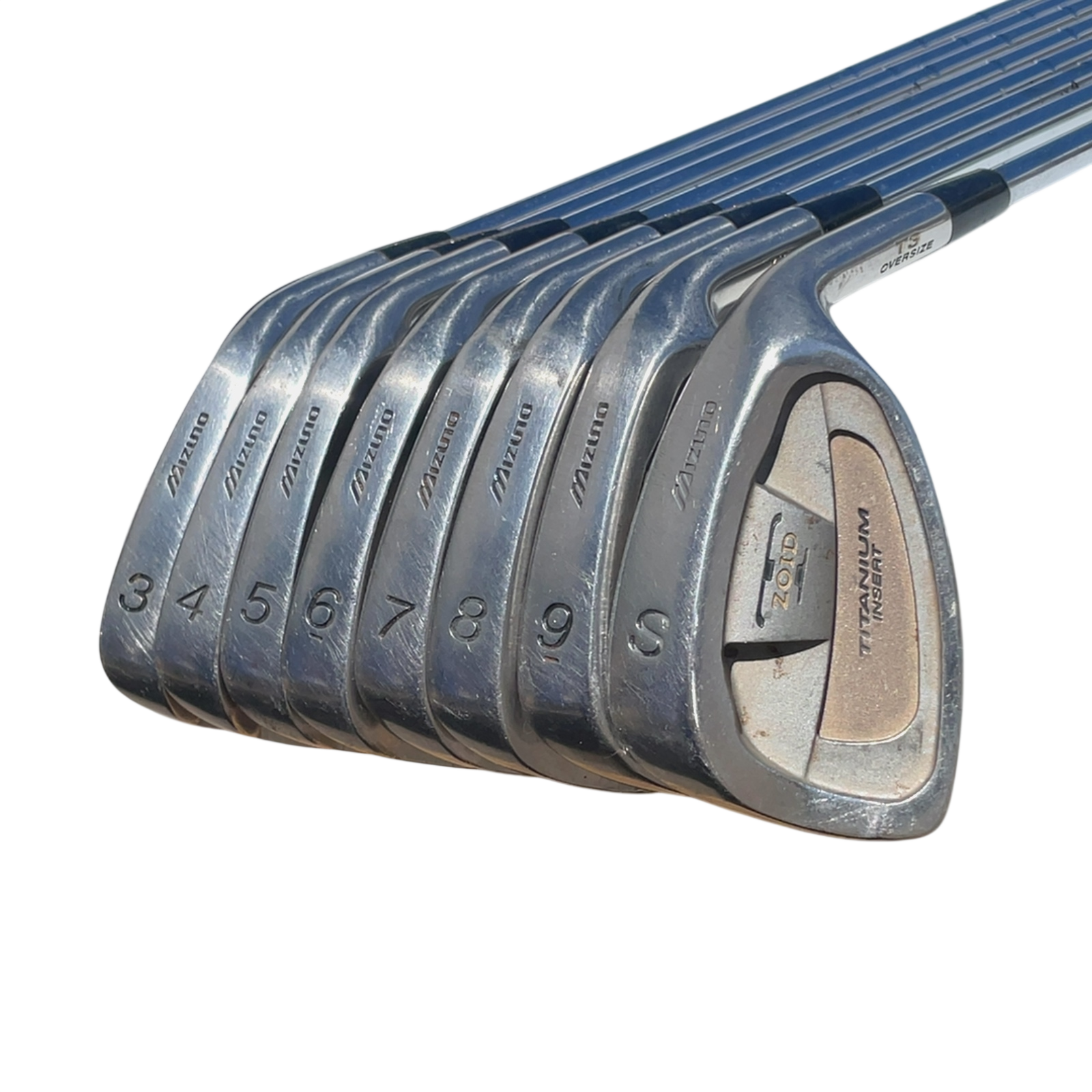 Mizuno T-Zoid Jernsæt / 3-9i+SW / Flex Regular / Stål