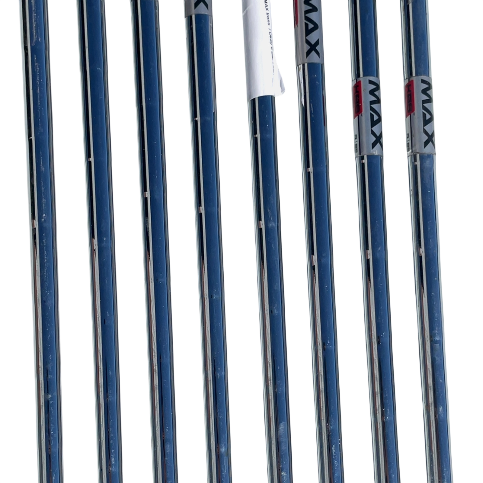 Venstre TaylorMade SIM Max Jernsæt / 5-PW+AW+SW / Flex Regular / Stål