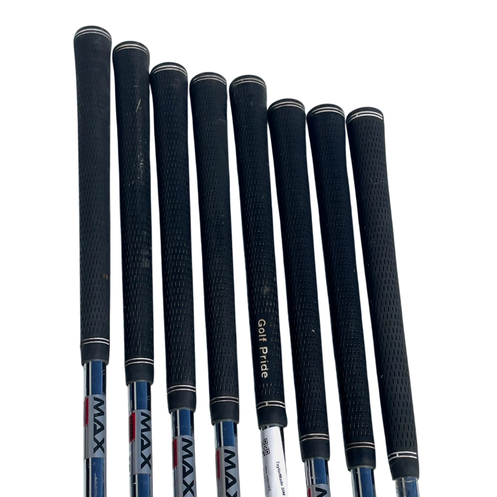 Venstre TaylorMade SIM Max Jernsæt / 5-PW+AW+SW / Flex Regular / Stål
