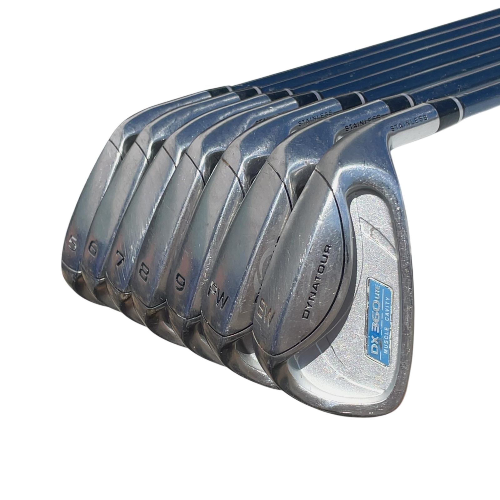 Dynatour Golf DX 360lite Jernsæt / 5-PW+SW / Flex Ladies / Grafit