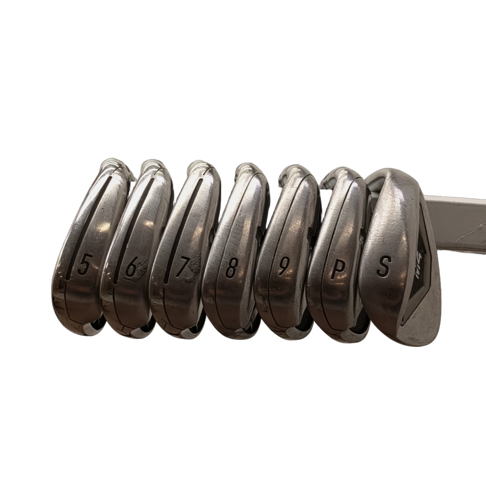 TaylorMade M4 2021 Jernsæt / 5-PW+SW / Flex Regular / Grafit [model:birefnet-general] [bg:handrolled]