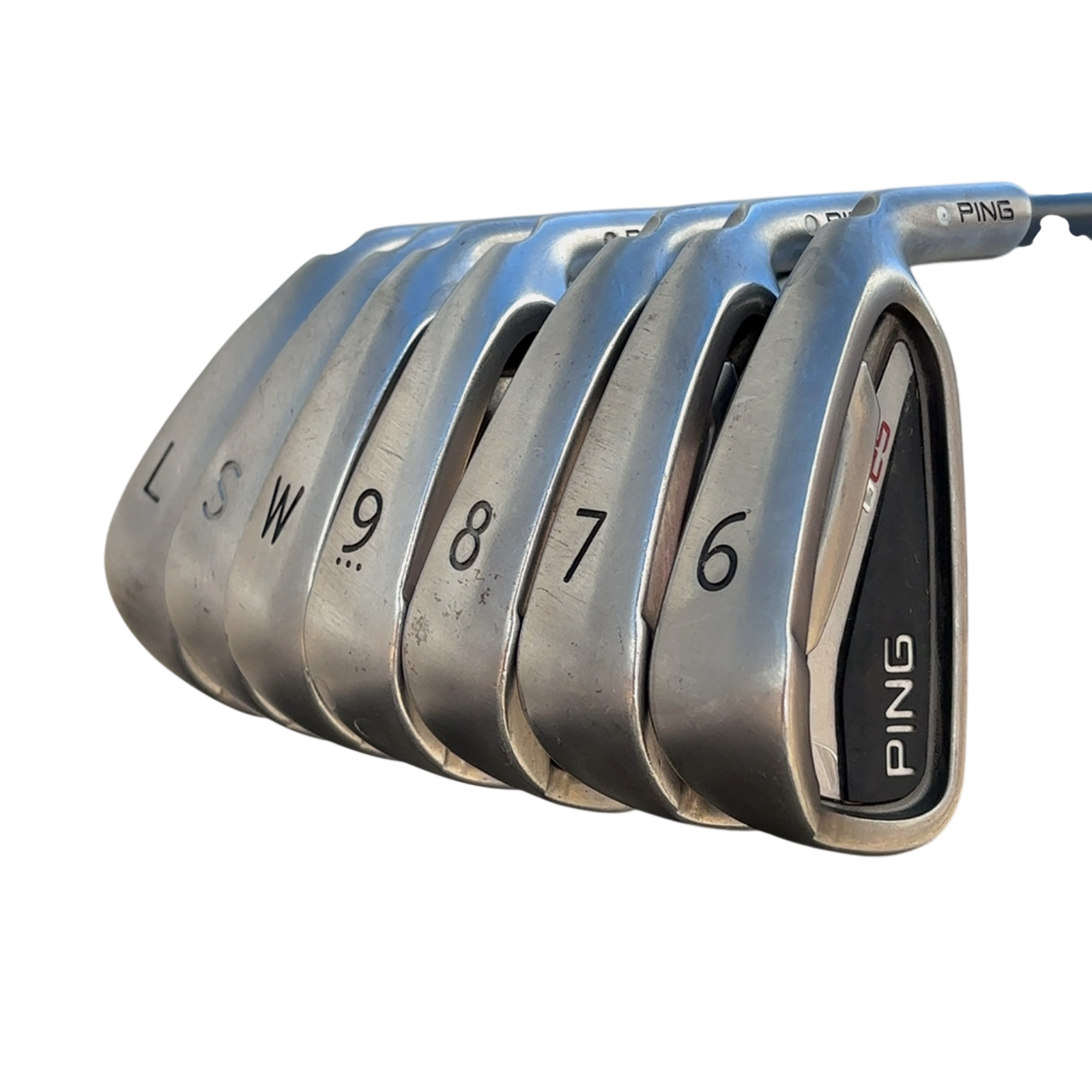PING G25 Iron Set / 6-PW+SW+LW / Flex Regular / Graphite