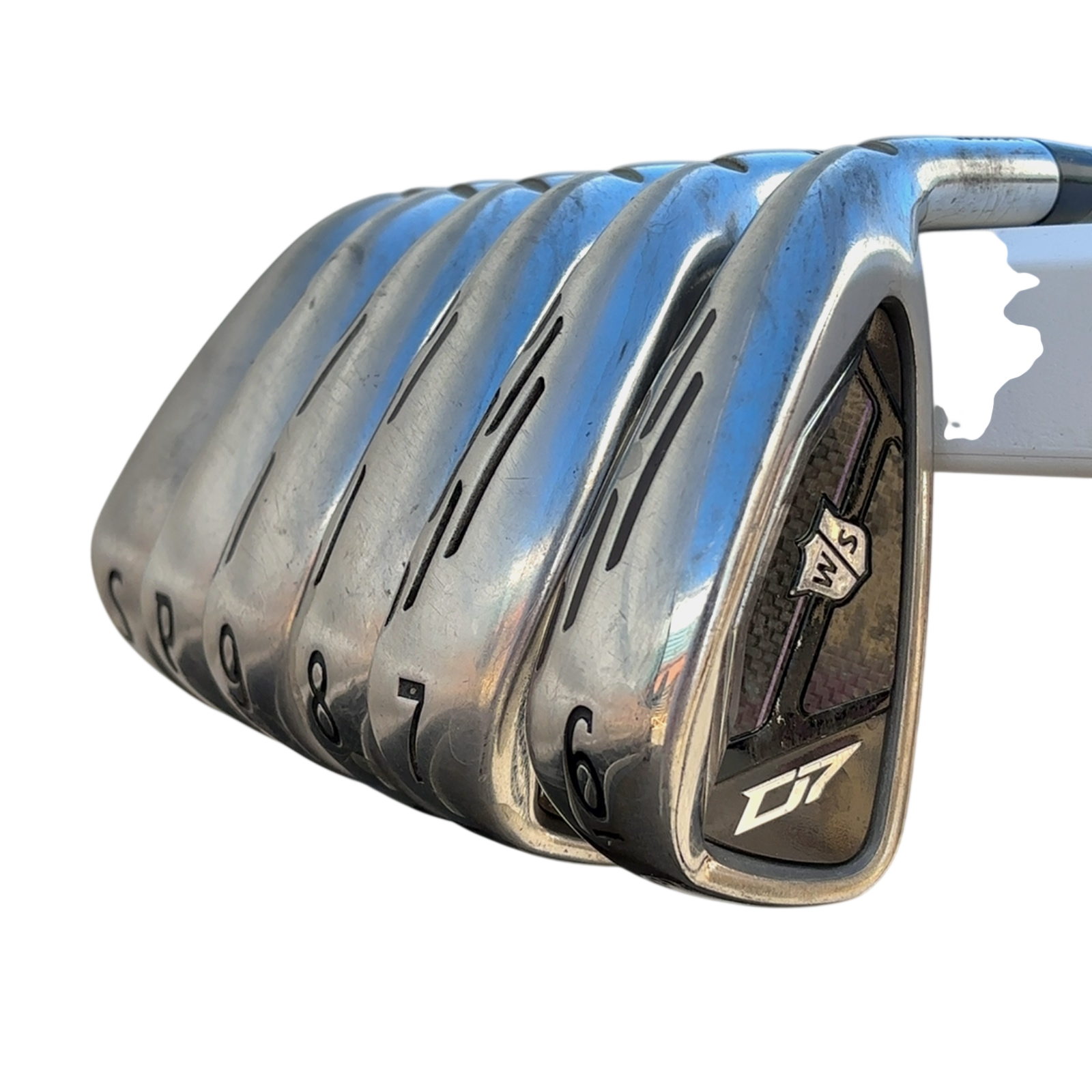 Wilson Staff D7 Iron Set / 6-PW+SW / Flex Ladies / Graphite