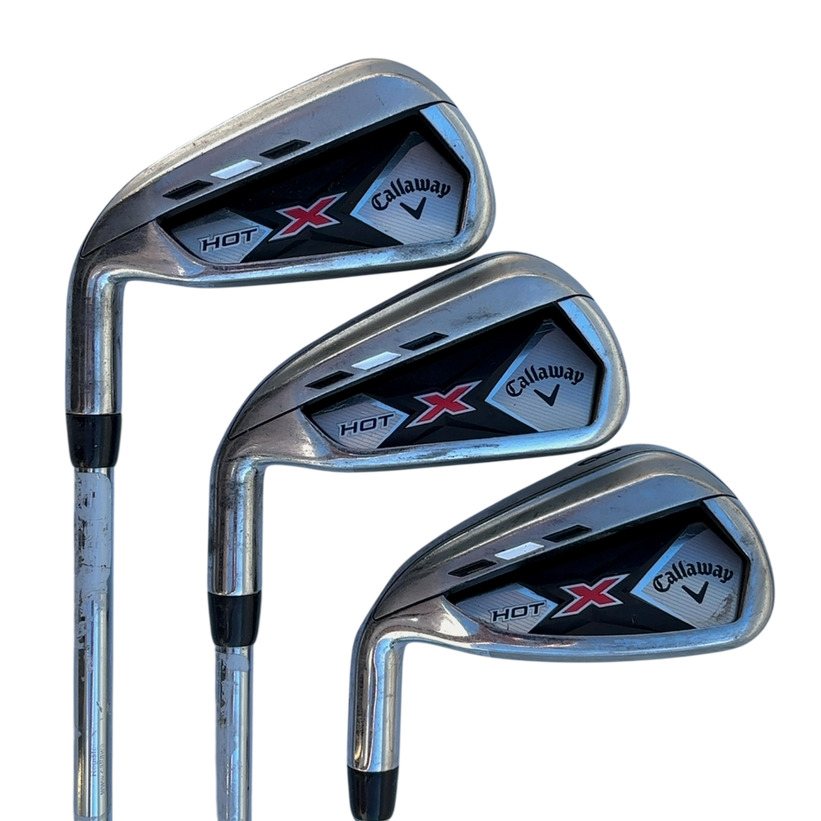 Left Callaway X Hot Iron Set / 5-6i+8i-PW / Flex Regular / Steel