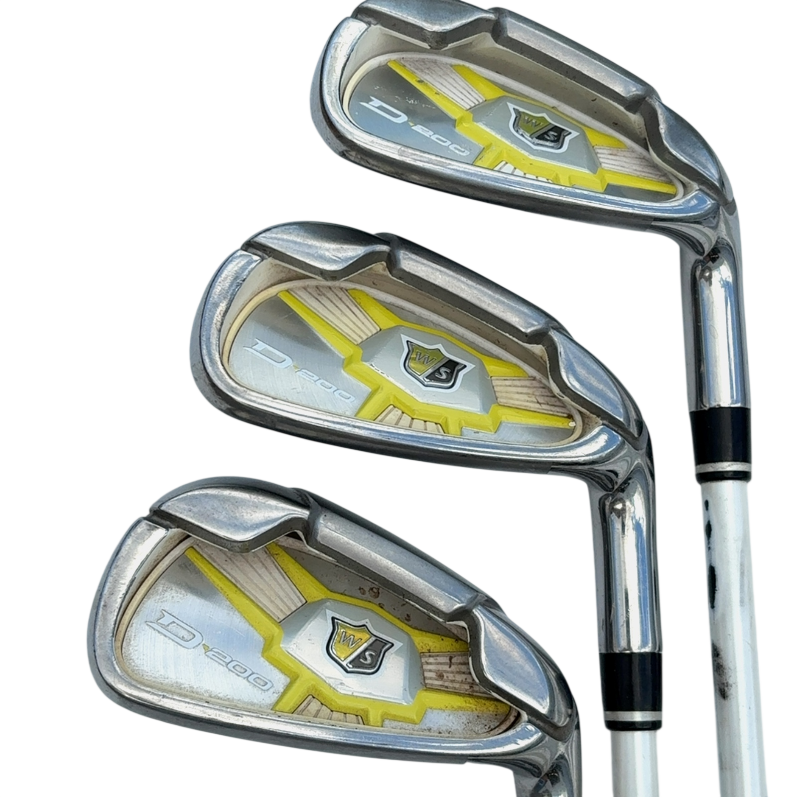 Wilson D200 Superlite IJzerset / 7-PW+SW / Flex Ladies / Grafiet