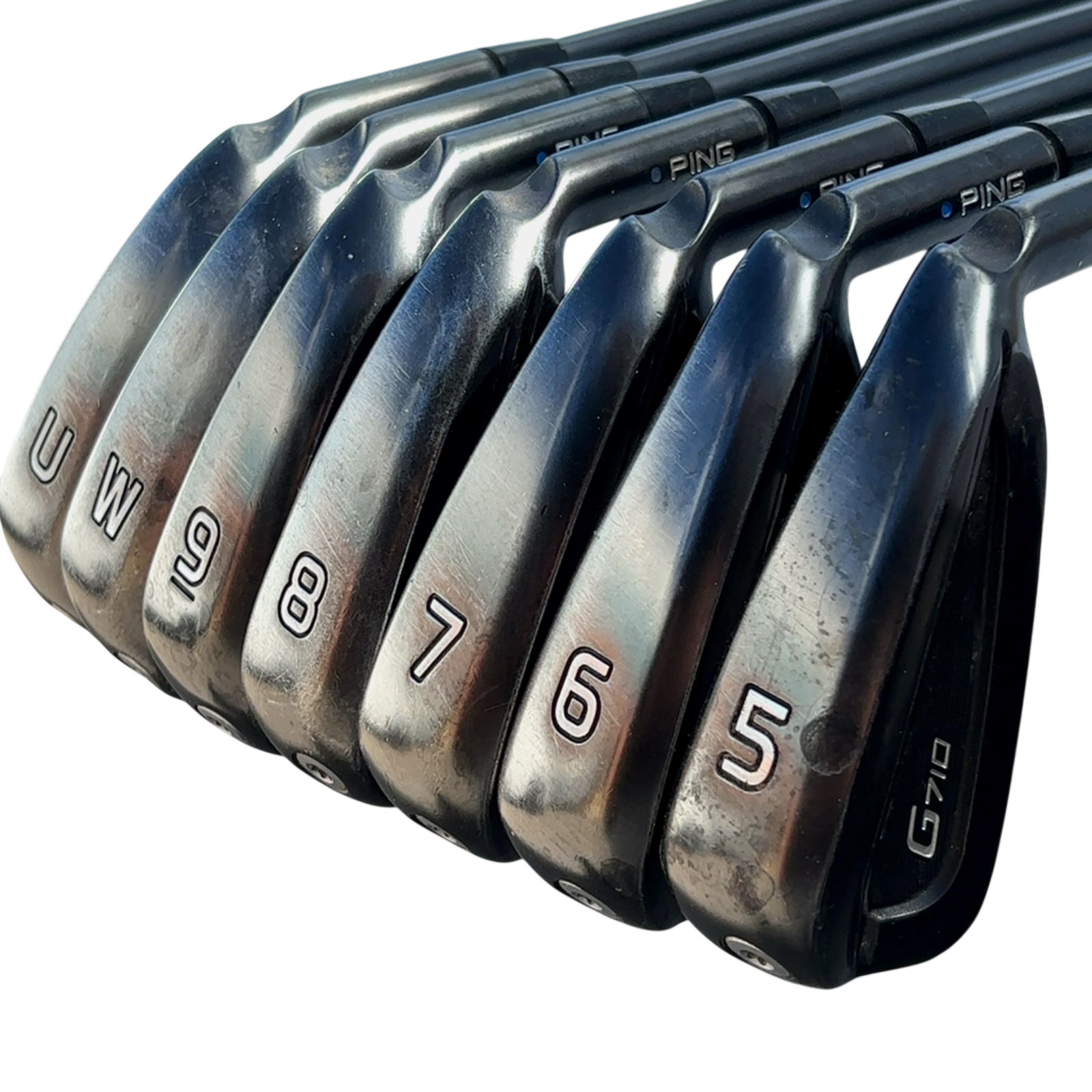 PING G710 Iron Set / 5-PW+GW / Flex Regular / Graphite