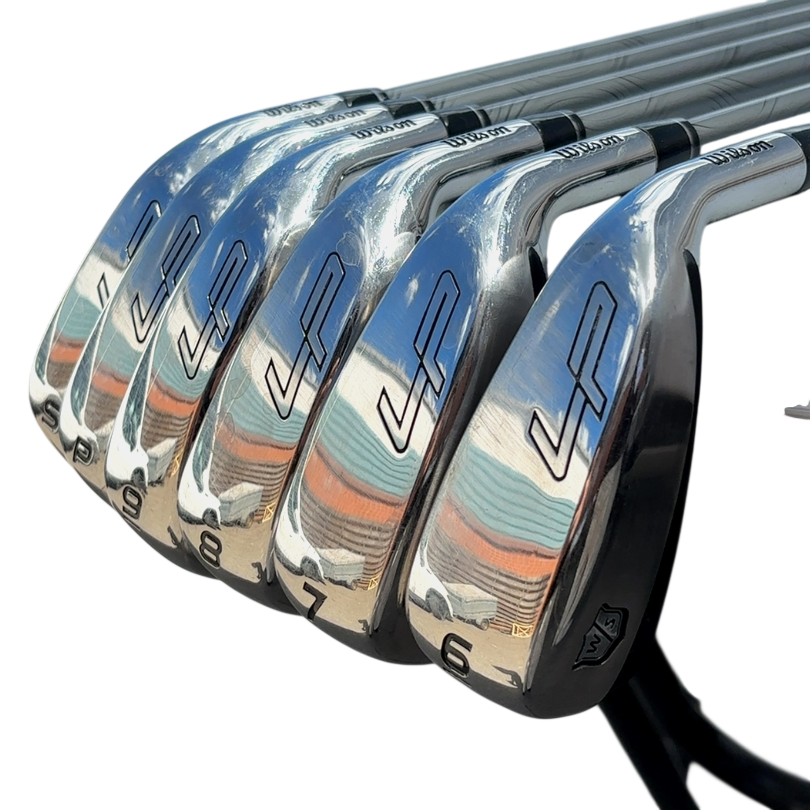 Wilson Juego Launch Pad Juego de hierros / 6-PW+SW / Flex Ladies / Grafito