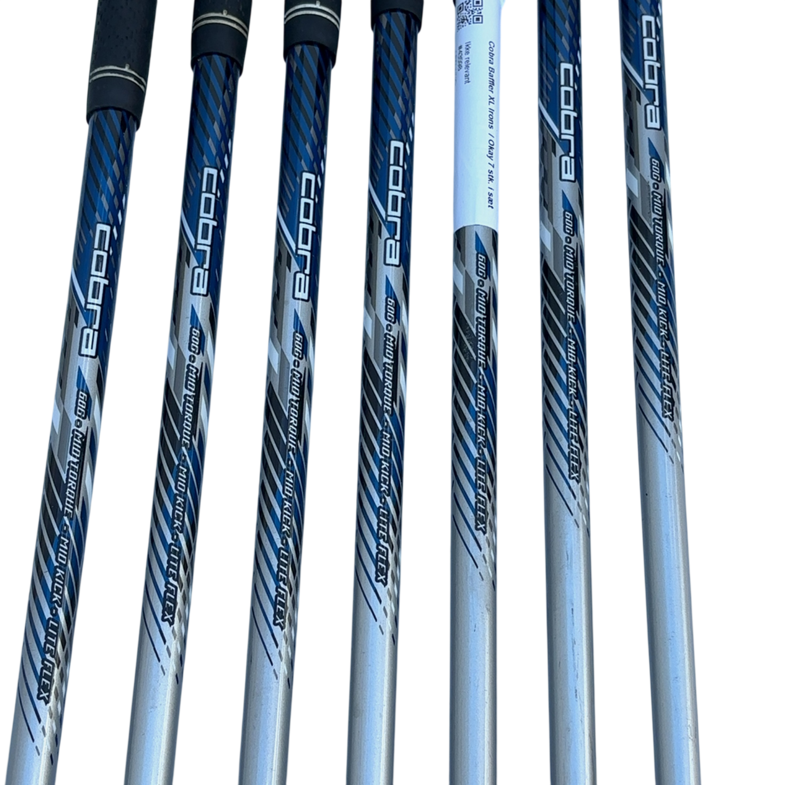 Cobra Baffler XL Jernsæt / 5-PW+SW / Flex A-flex / Grafit