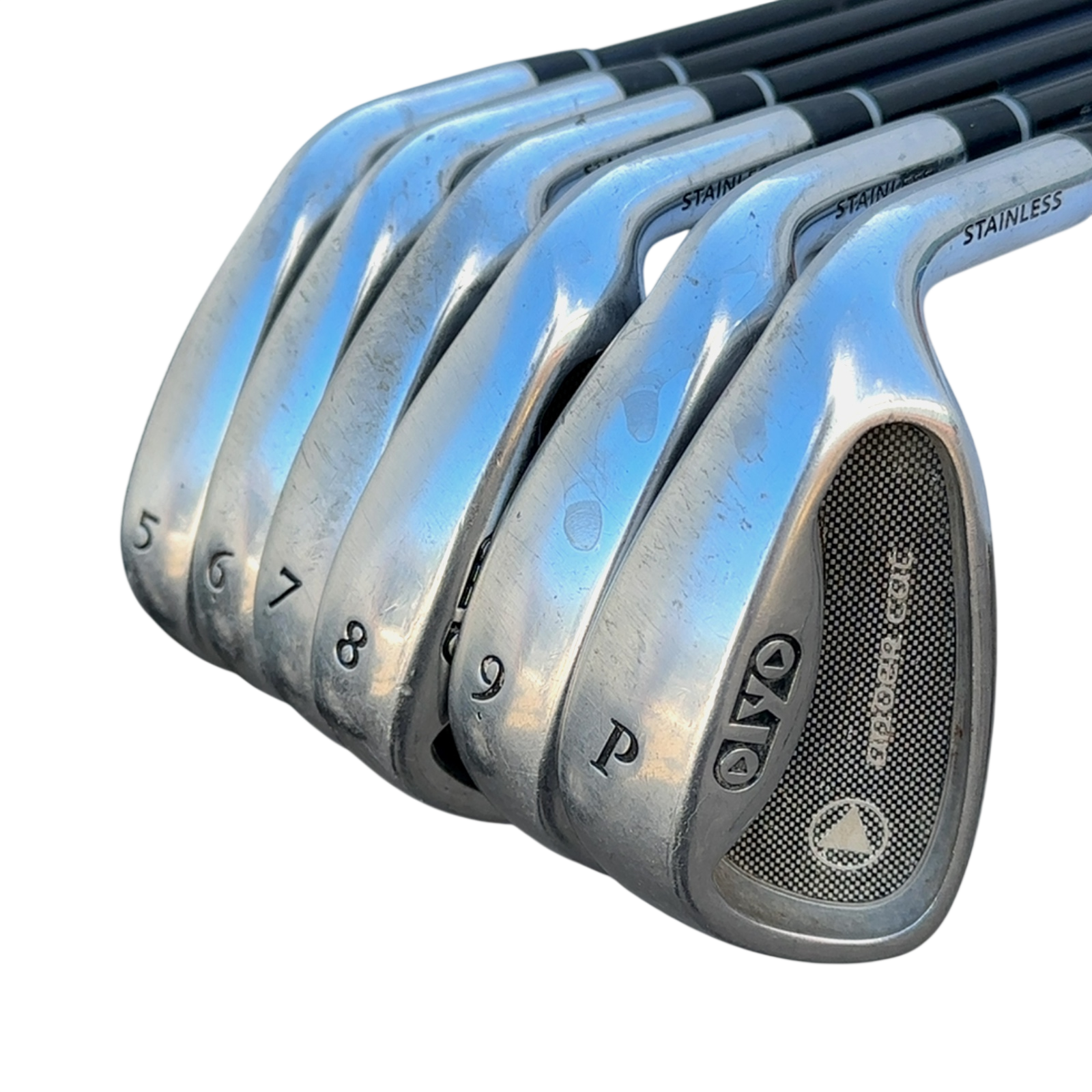 Oiyo Stainless Zestaw żelaz / 5-PW / Flex Regular / Grafit