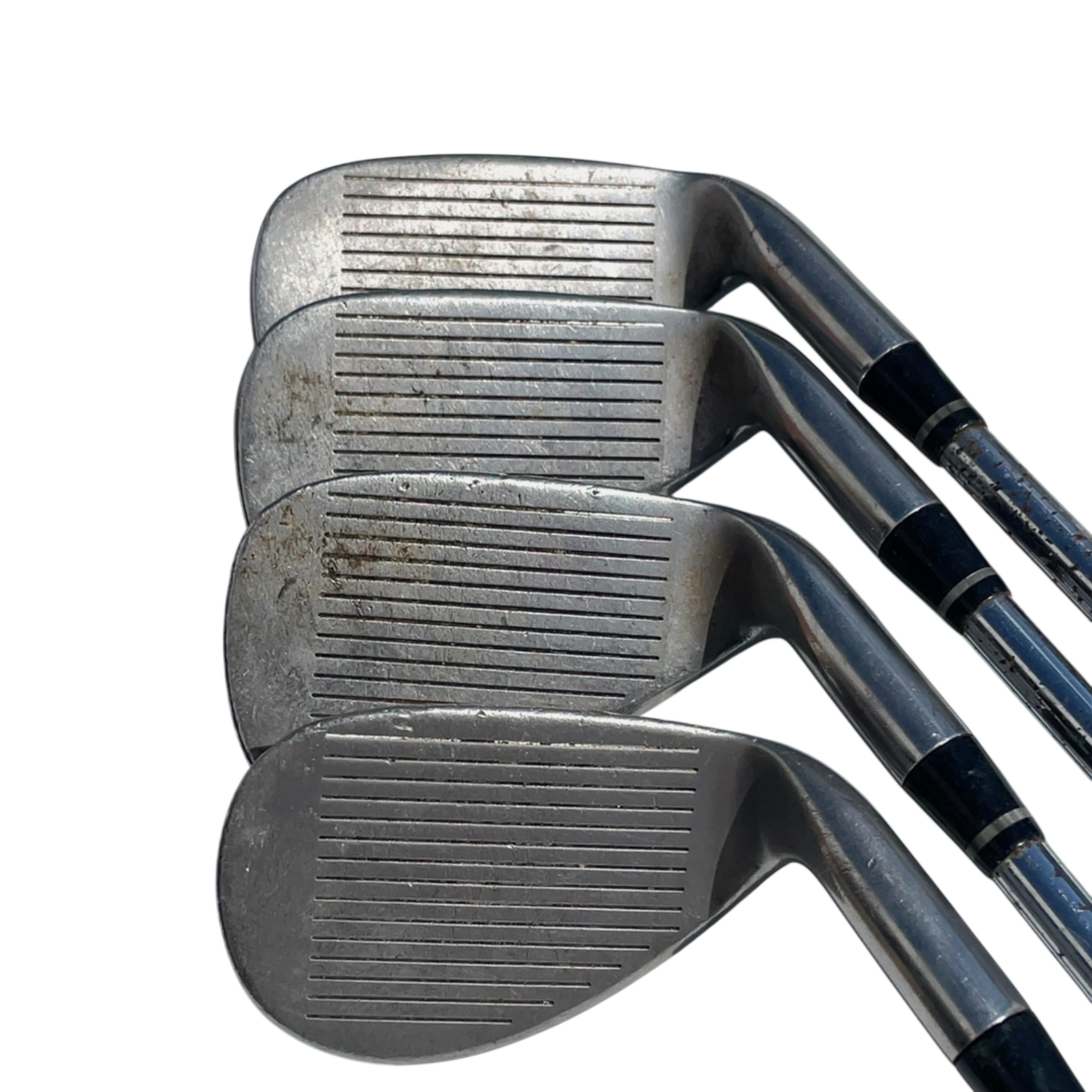 Venstre Tommy Armour Black Scot Jernsæt / 3-PW+SW / Flex Regular / Stål