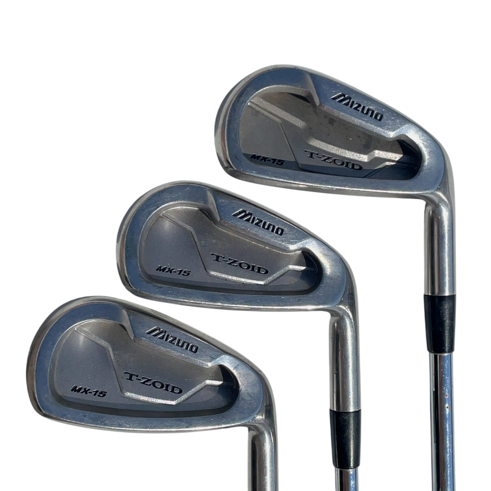 Mizuno T-Zoid MX-15 Jernsæt / 3-PW+SW / Flex Regular / Stål