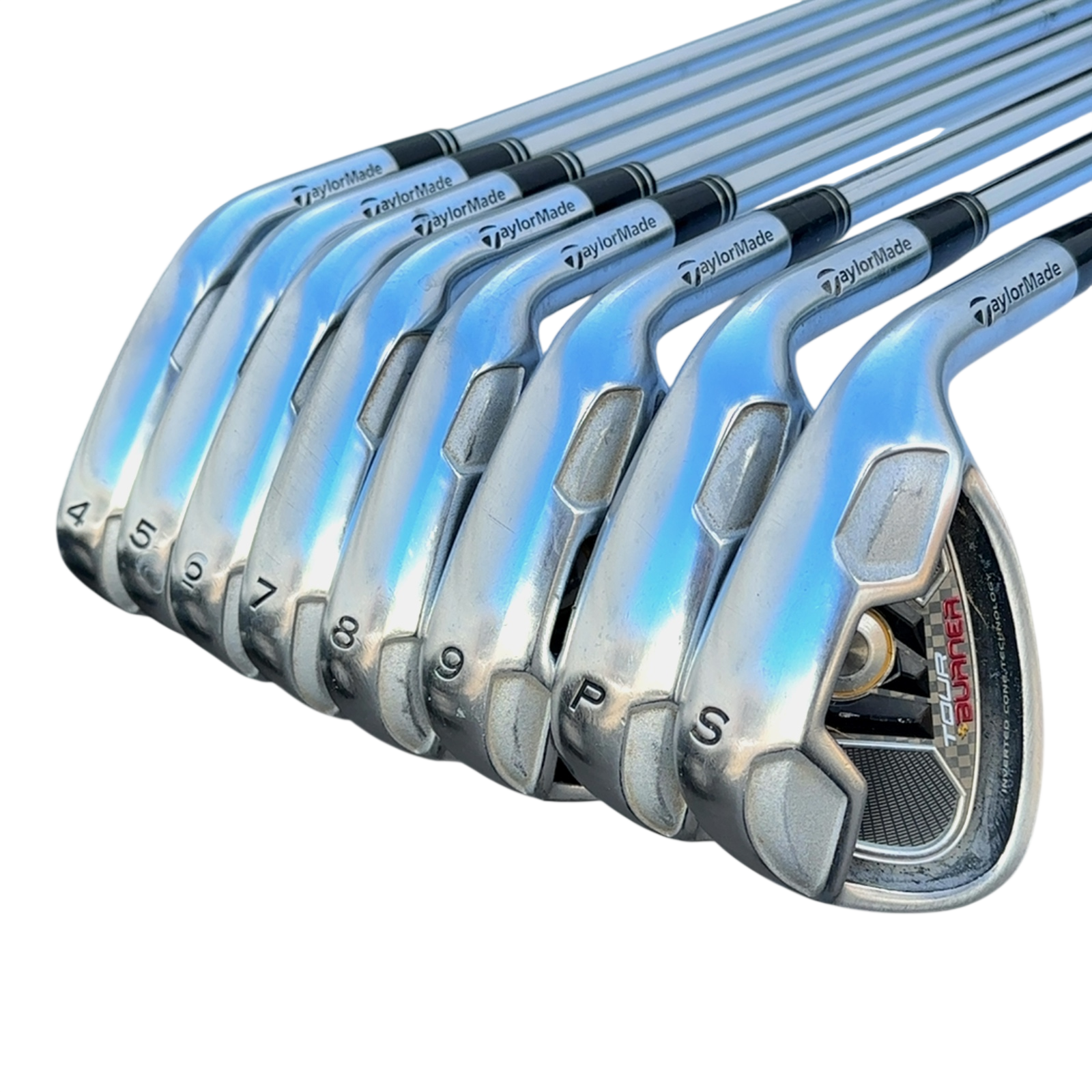 TaylorMade Tour Burner Iron Set / 4-PW+SW / Flex Regular / Steel