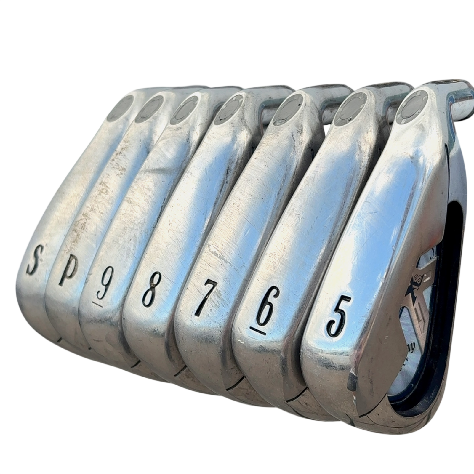 Callaway X18 Juego de hierros / 5-PW+SW / Flex Ladies / Grafito