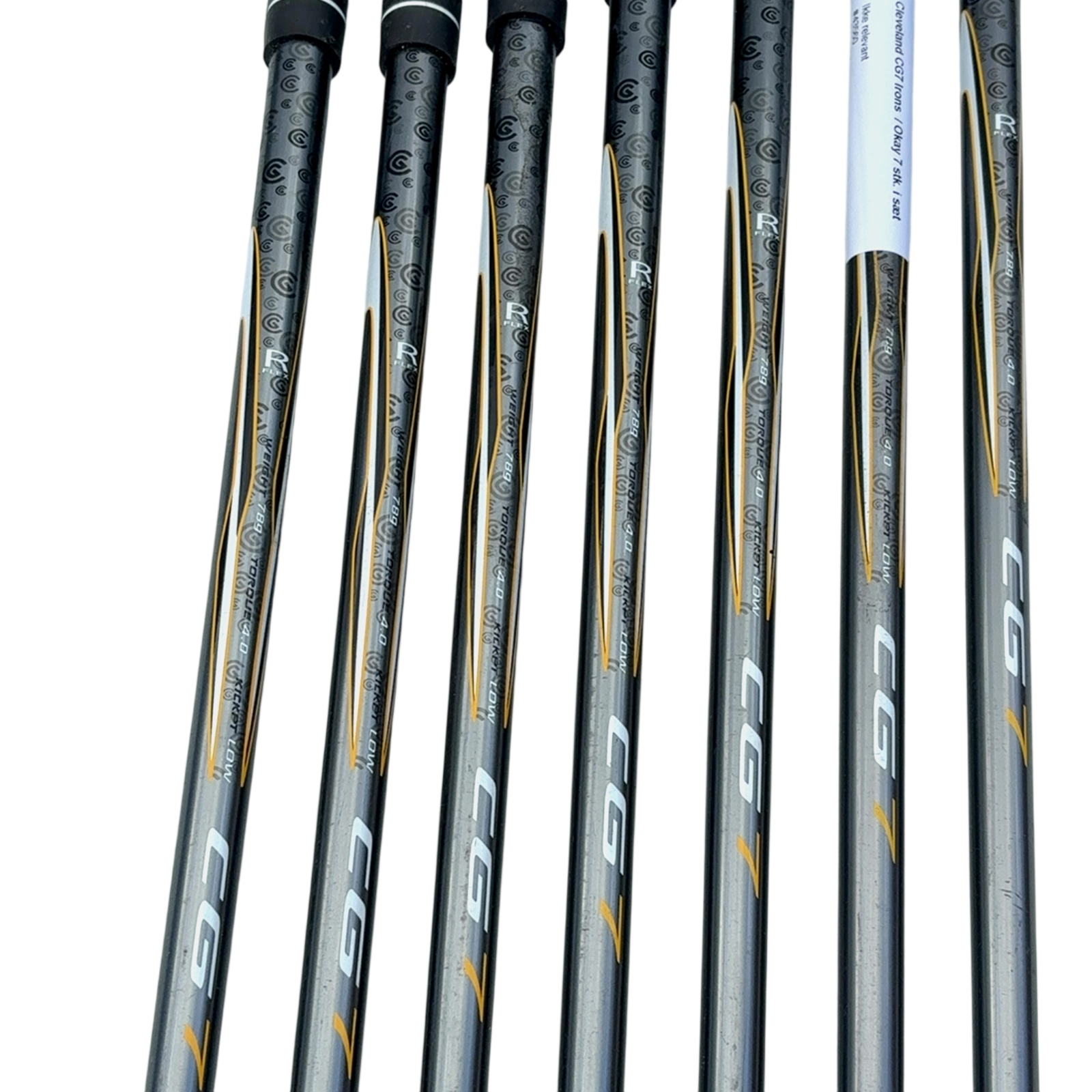 Cleveland CG7 Juego de hierros / 4-PW / Flex Regular / Grafito