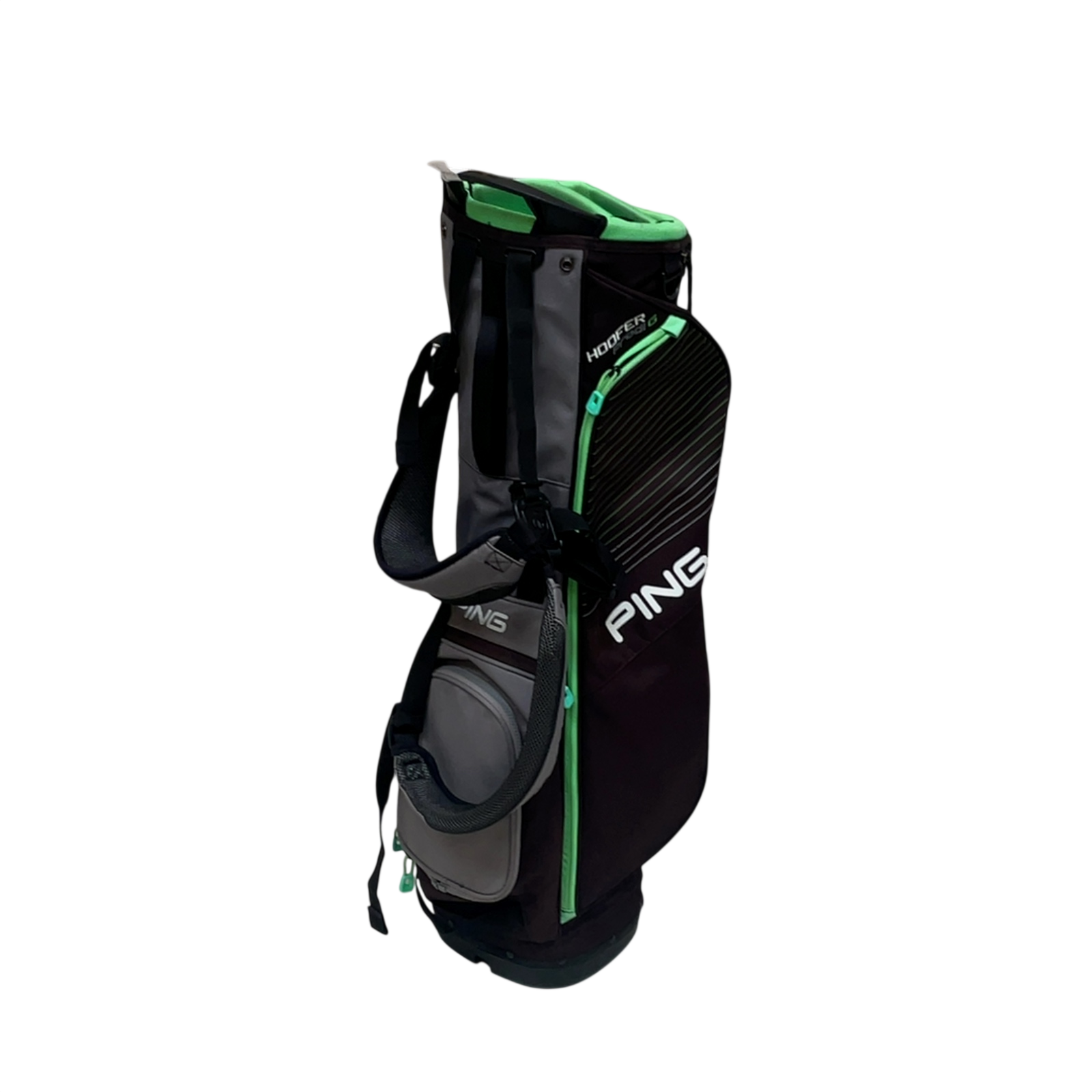 PING Hoofer Prodi G Junior Golf Bag / 4-way divider / Black