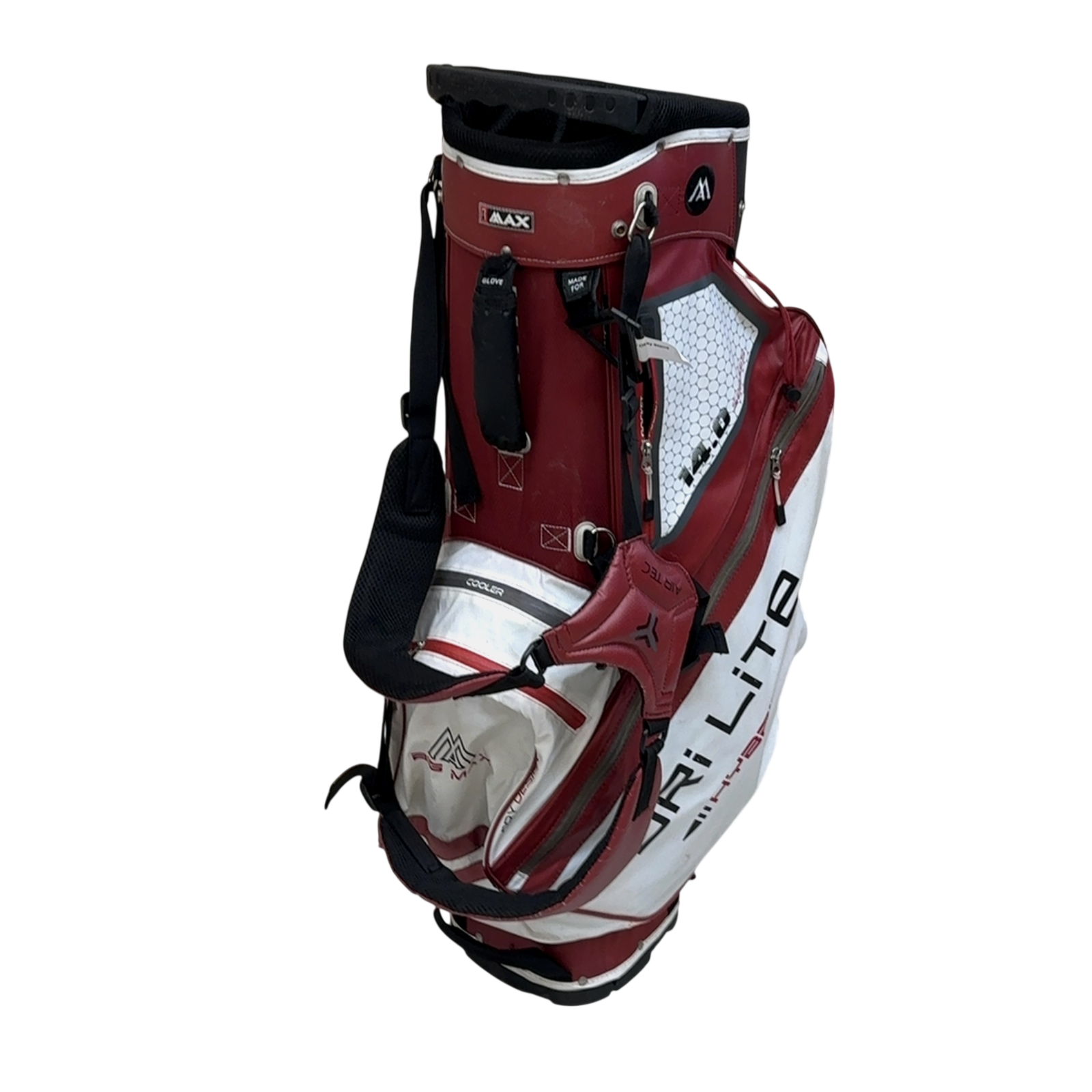 Big Max Dri Lite Hybrid Golf Bag / 14-Rum / Rød