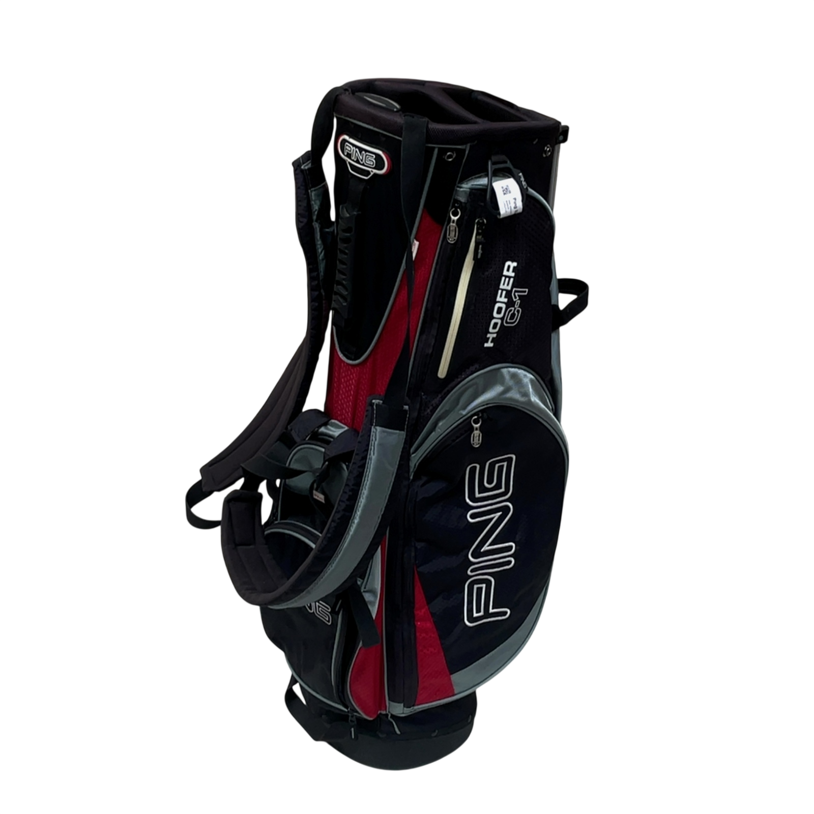 PING Hoofer Monsoon Golf Bag / 5-Rum / Sort