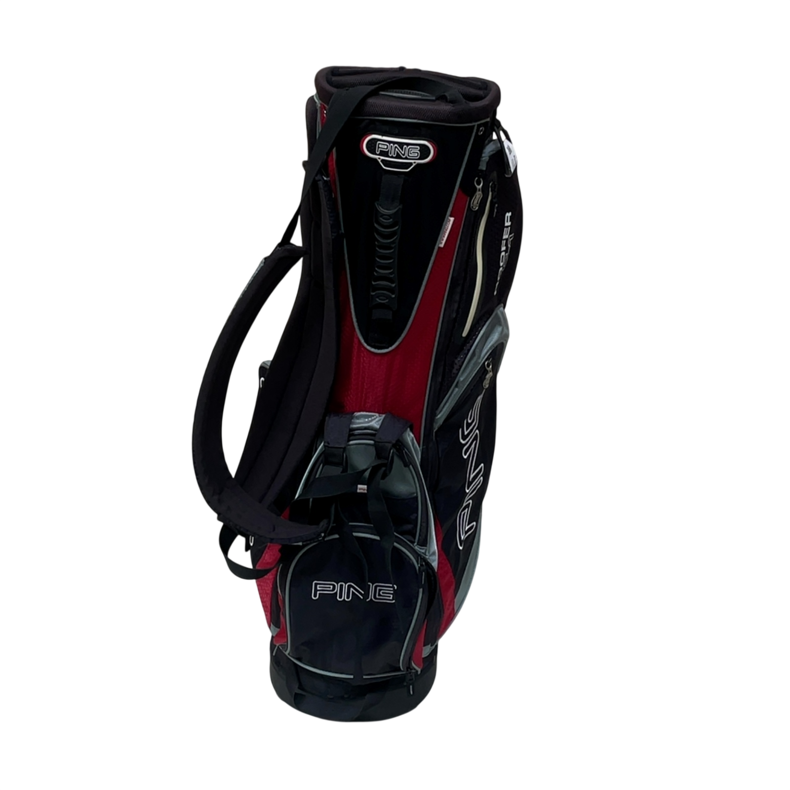 PING Hoofer Monsoon Golf Bag / 5-Rum / Sort