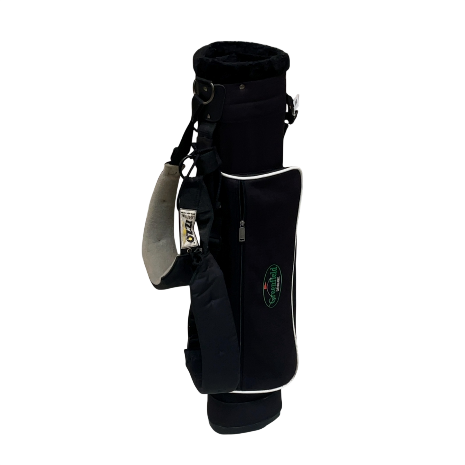 Green Field Golfbag / 3-Way / Svart
