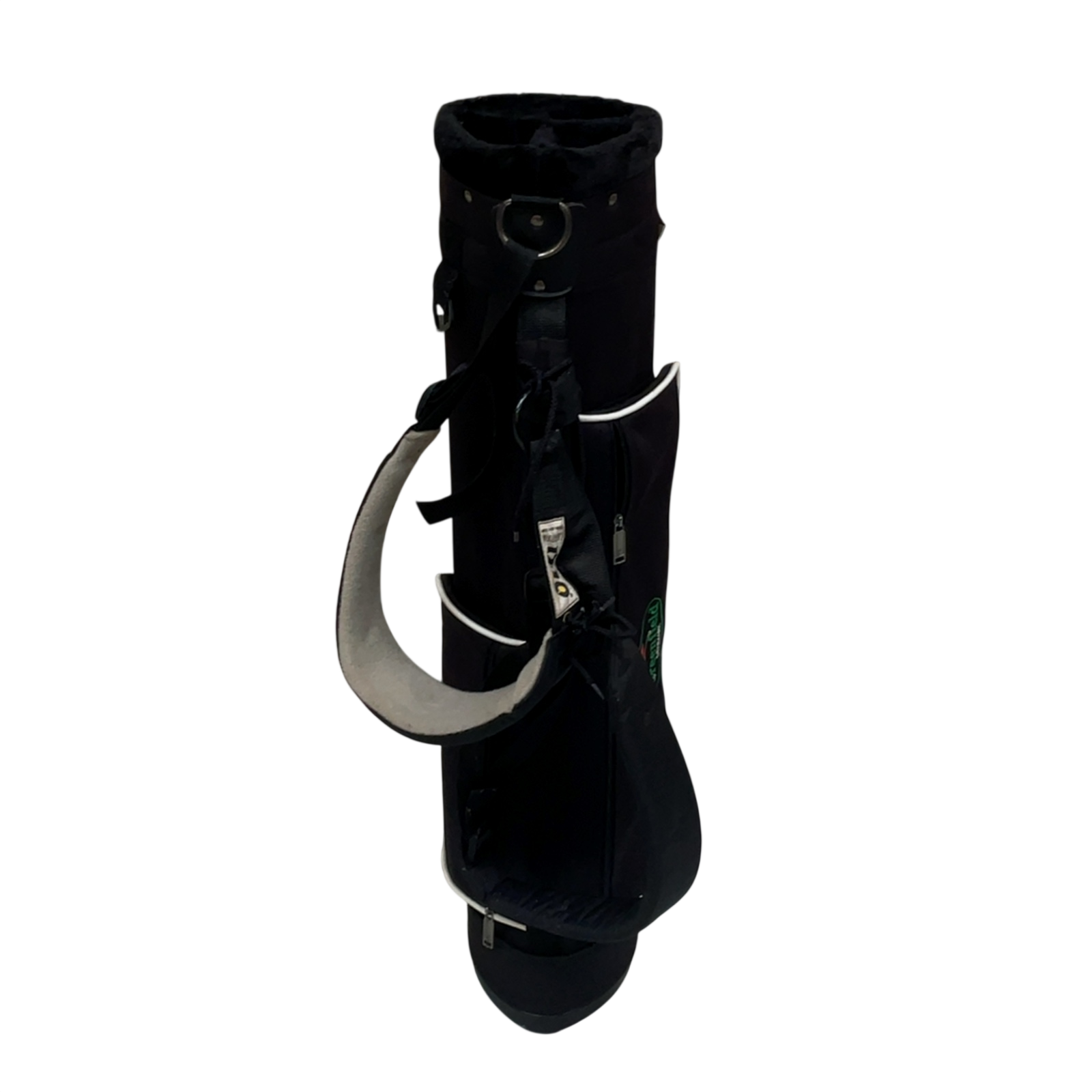 Green Field Golfbag / 3-Way / Svart