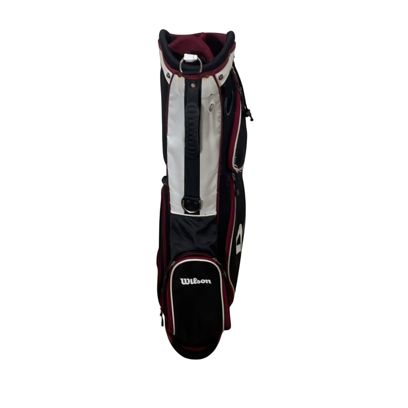 Wilson Deep Red Golfbag / 5-Way / Svart