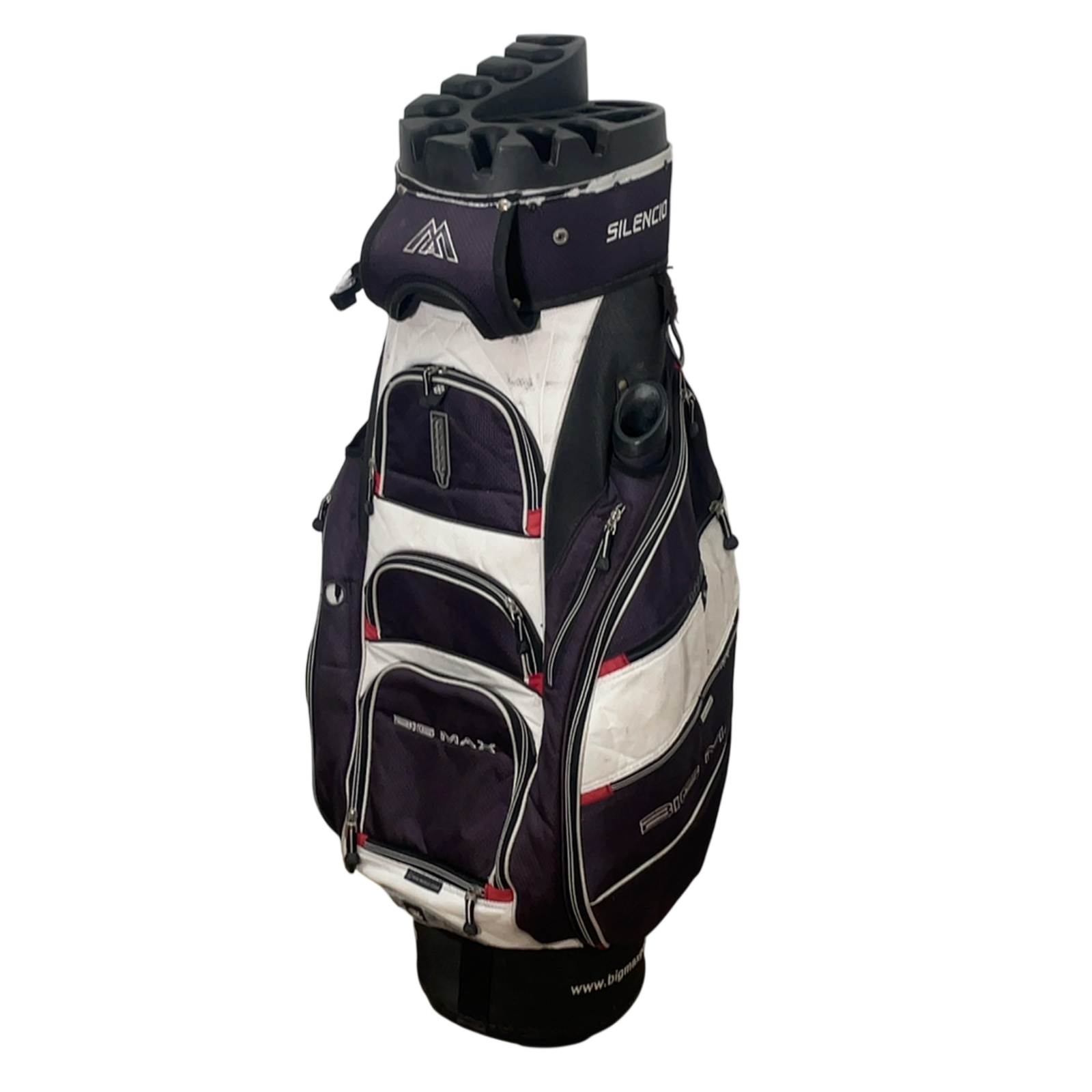 Big Max Silencio Golf Bag / 15-Rum / Marineblå