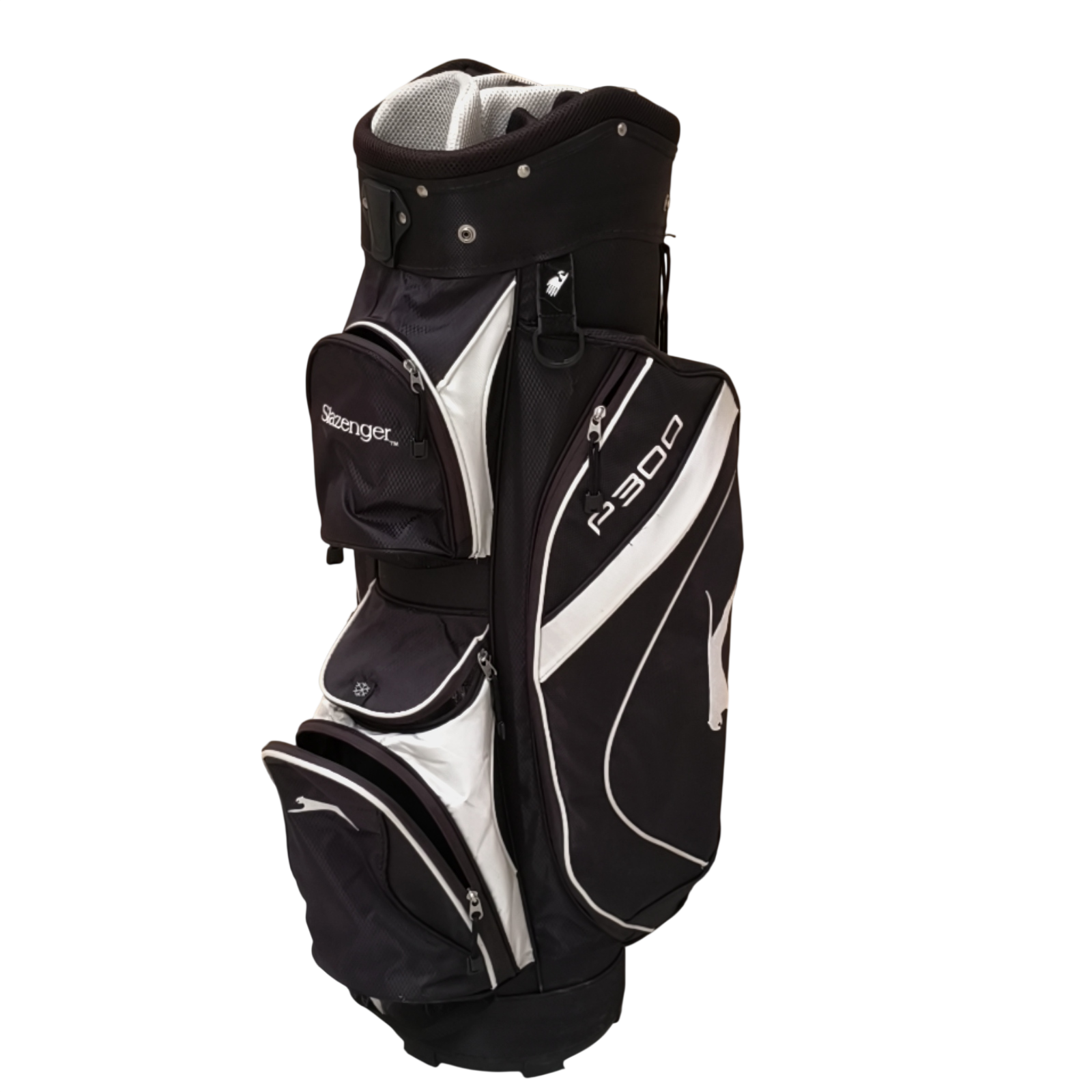 Slazenger P300 Golf Bag / 10-Rum / Sort