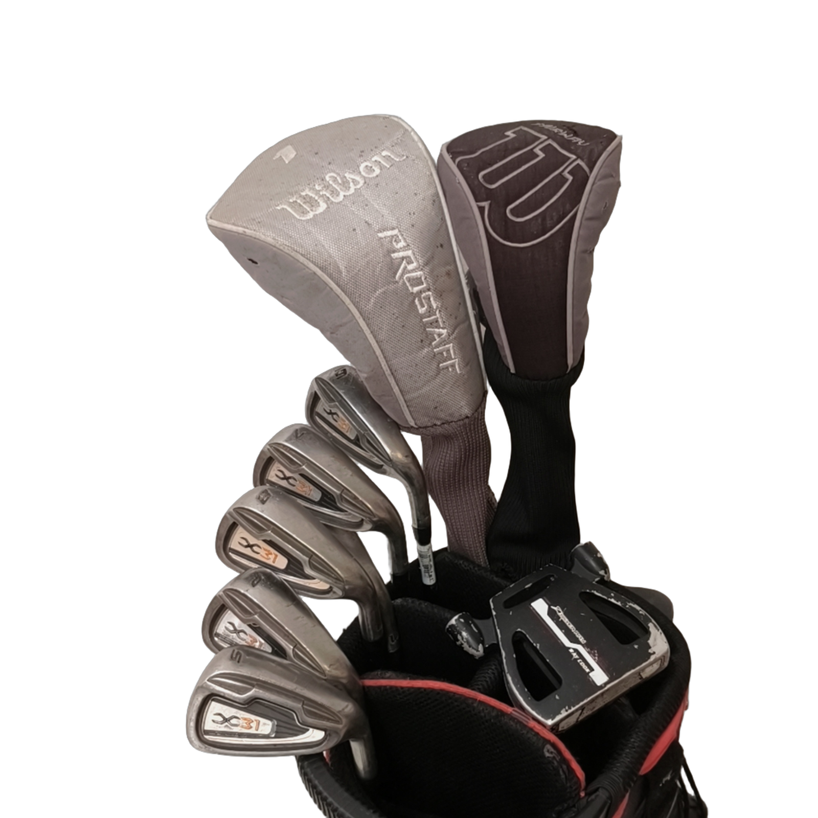 Wilson Staff  Golf Bag / 6-Rum / Sort [bg:handrolled]