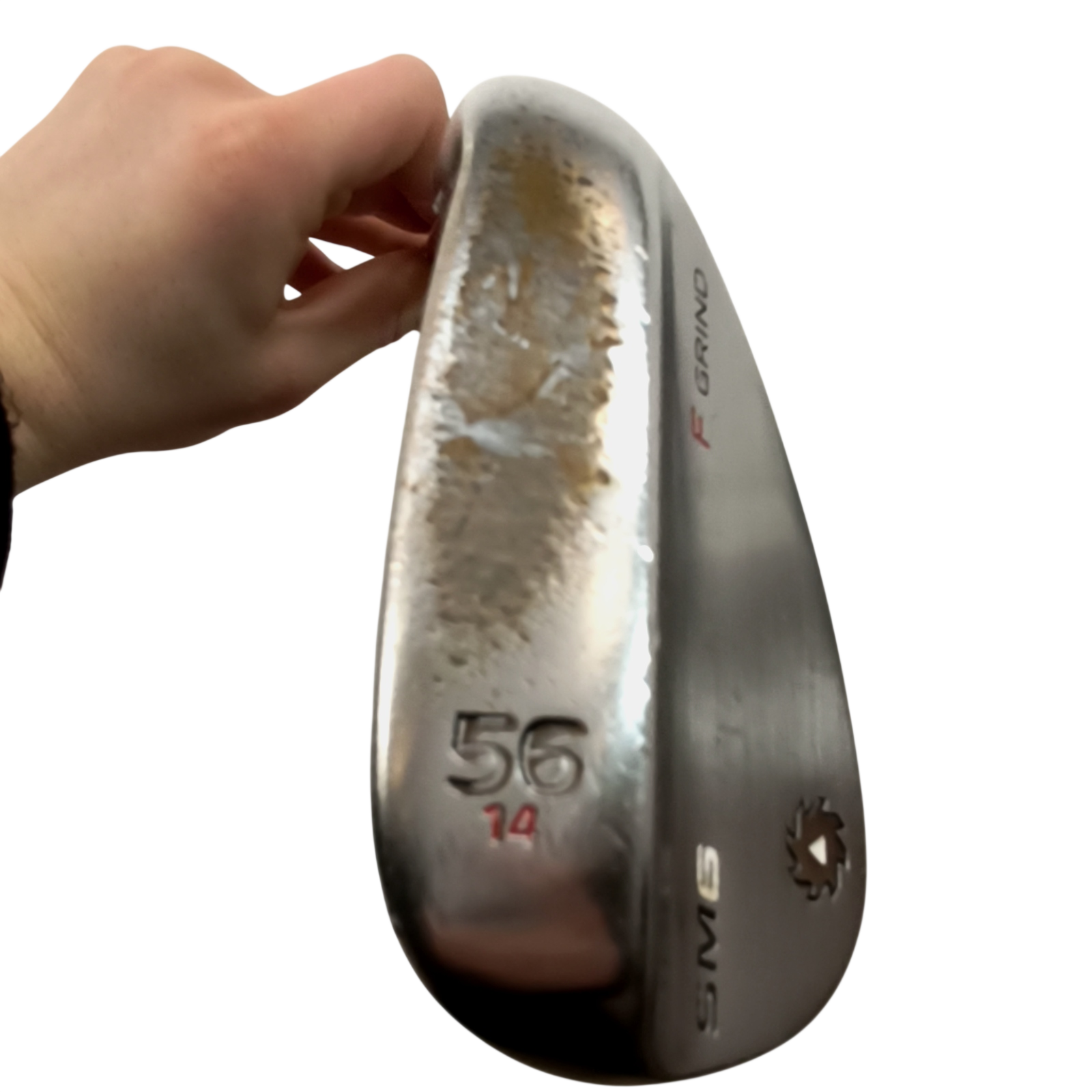 Titleist SM6 Tour Chrome F Grind Wedge / Flex Wedge / 56/14
