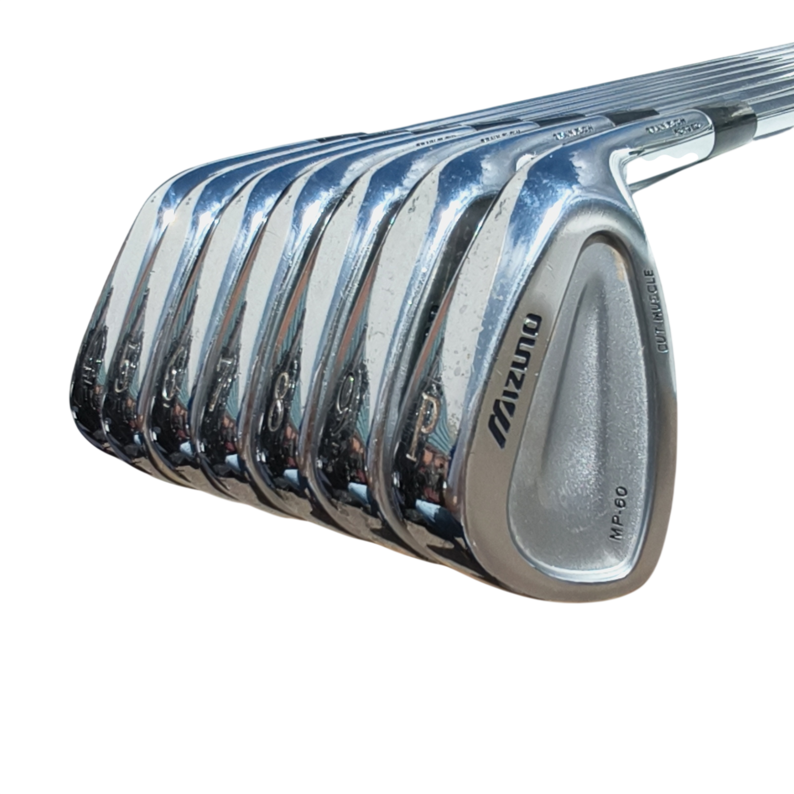 Mizuno MP-60 Jernsæt / 4-PW / Flex Stiff / Stål