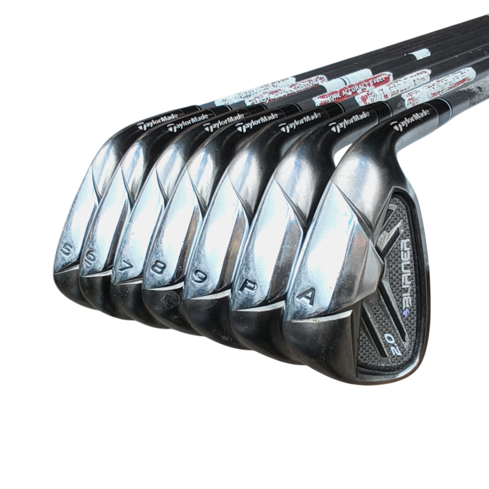TaylorMade Burner 2.0 Jernsæt / 5-PW+AW / Flex Ladies / Grafit