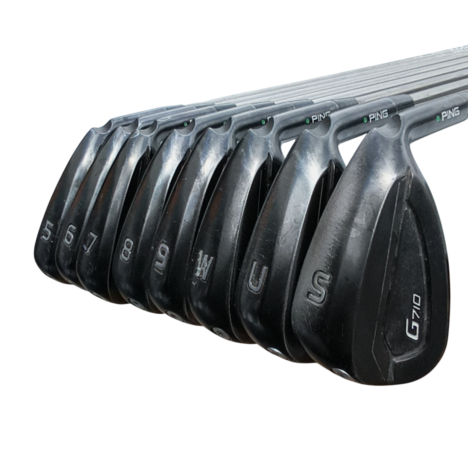 PING G710 IJzerset / 5-PW+GW+SW / Flex Regular / Grafiet